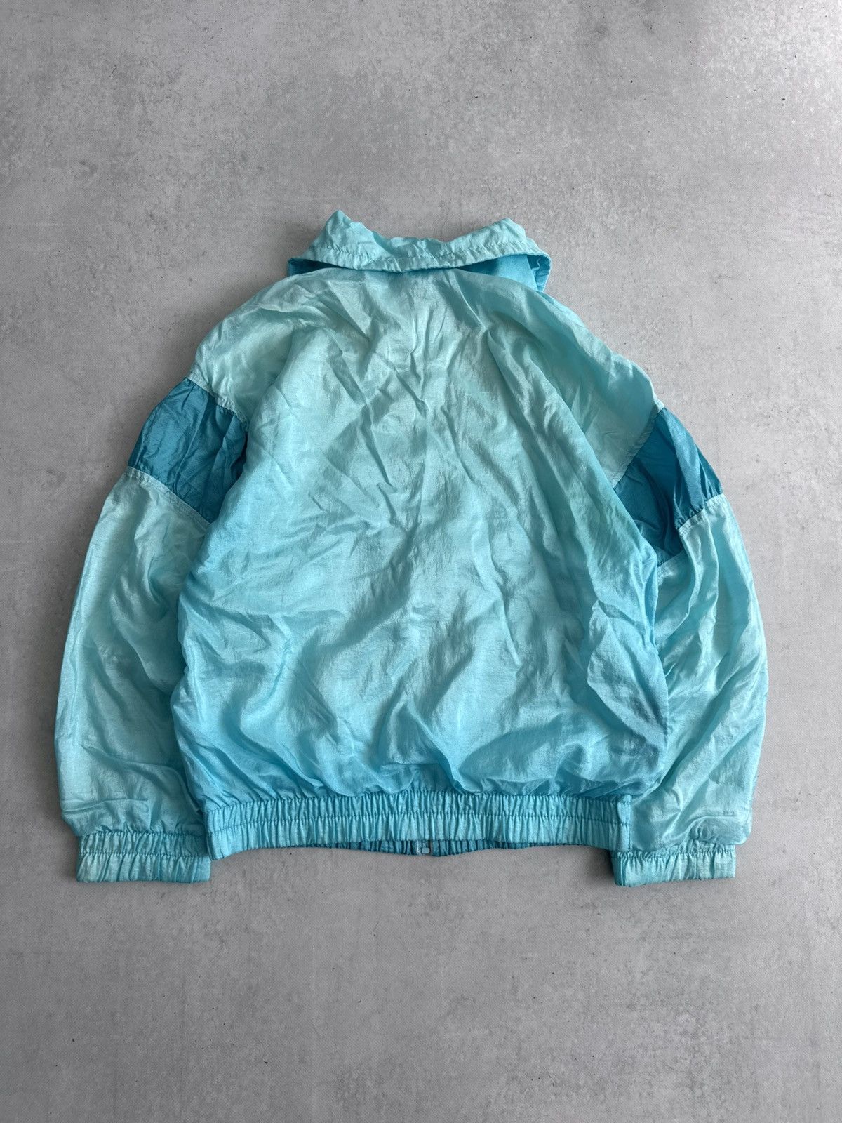 Ellesse Vintage Ellesse 90’s Nylon Women’s Rare Zip Track Jacket Size L / US 10 / IT 46 - 8 Thumbnail