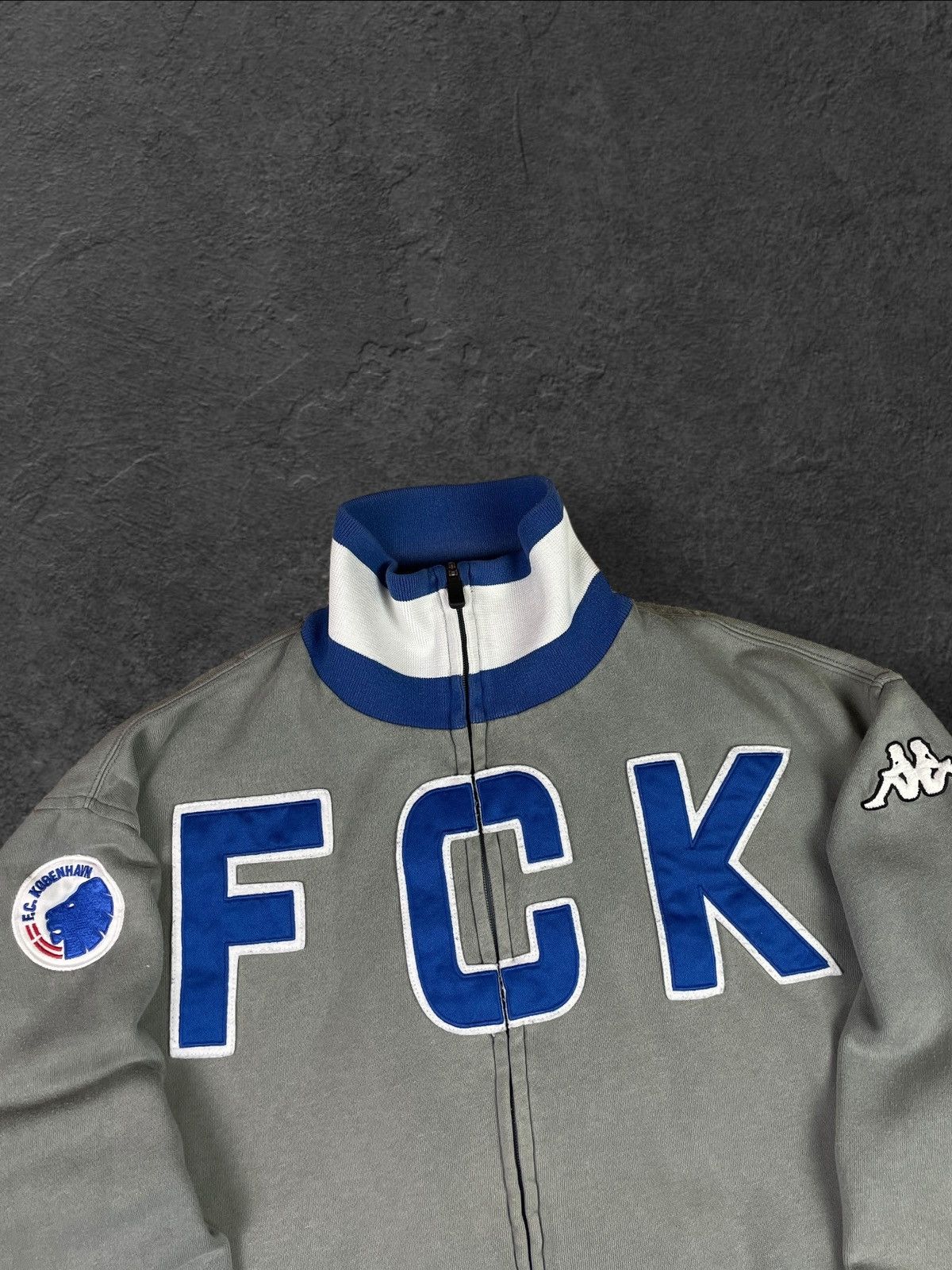 Kappa × Vintage Vintage Y2K Kappa FC Kobenhavn Zip Sweatshirt Size US M / EU 48-50 / 2 - 3 Thumbnail