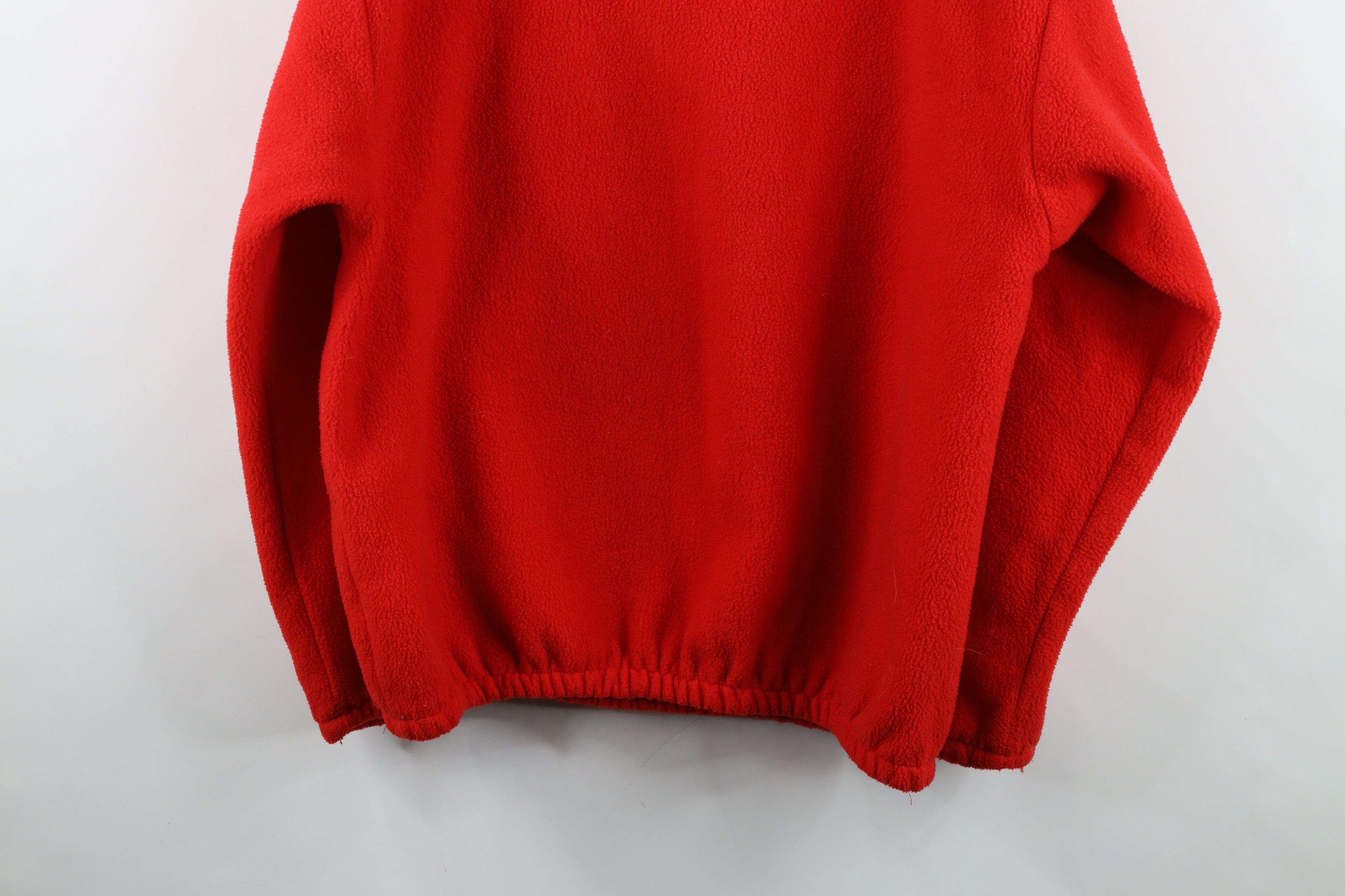 Vintage Vintage 90s Ohio State University Fleece Sweatshirt Red USA Size XL / US 12-14 / IT 48-50 - 12 Thumbnail