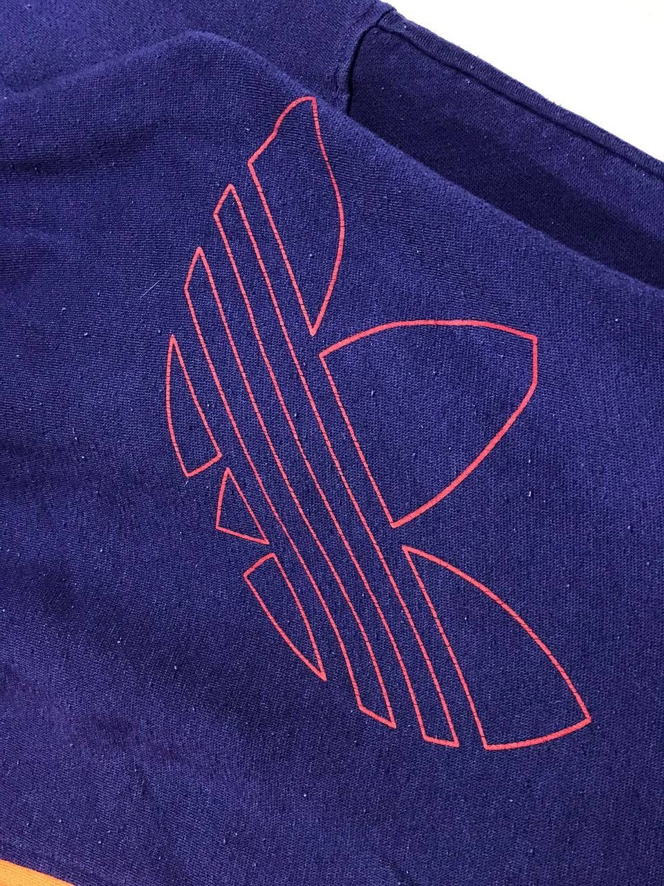 Adidas × Vintage Vintage adidas tricolours big logo Size US XL / EU 56 / 4 - 7 Thumbnail