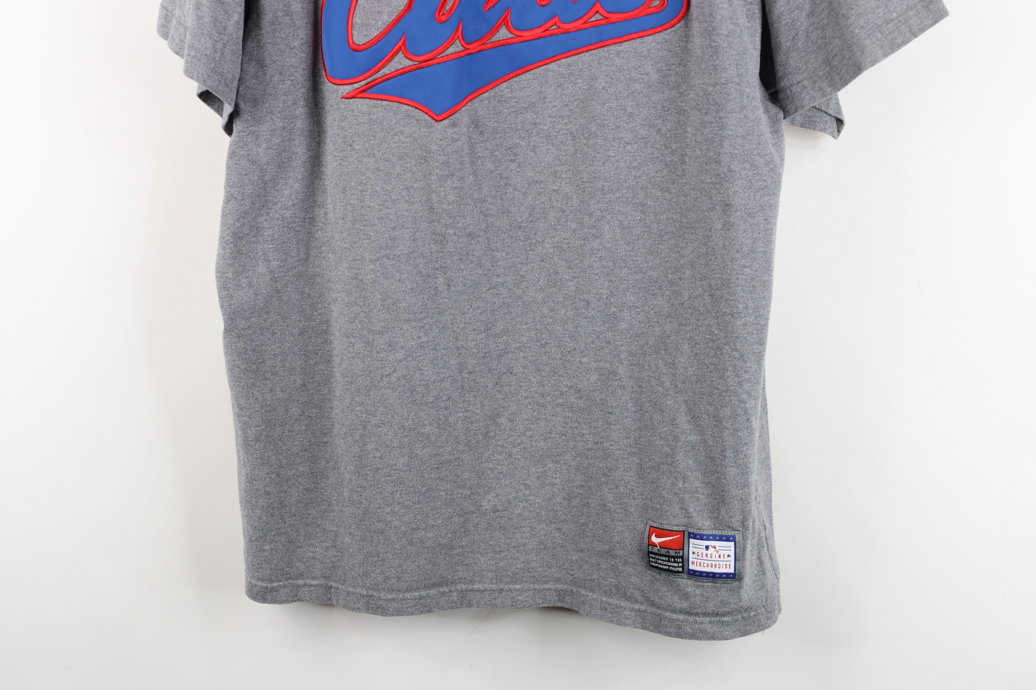 Nike Vintage Nike Swoosh Chicago Cubs Baseball T-Shirt Gray Size US M / EU 48-50 / 2 - 3 Thumbnail