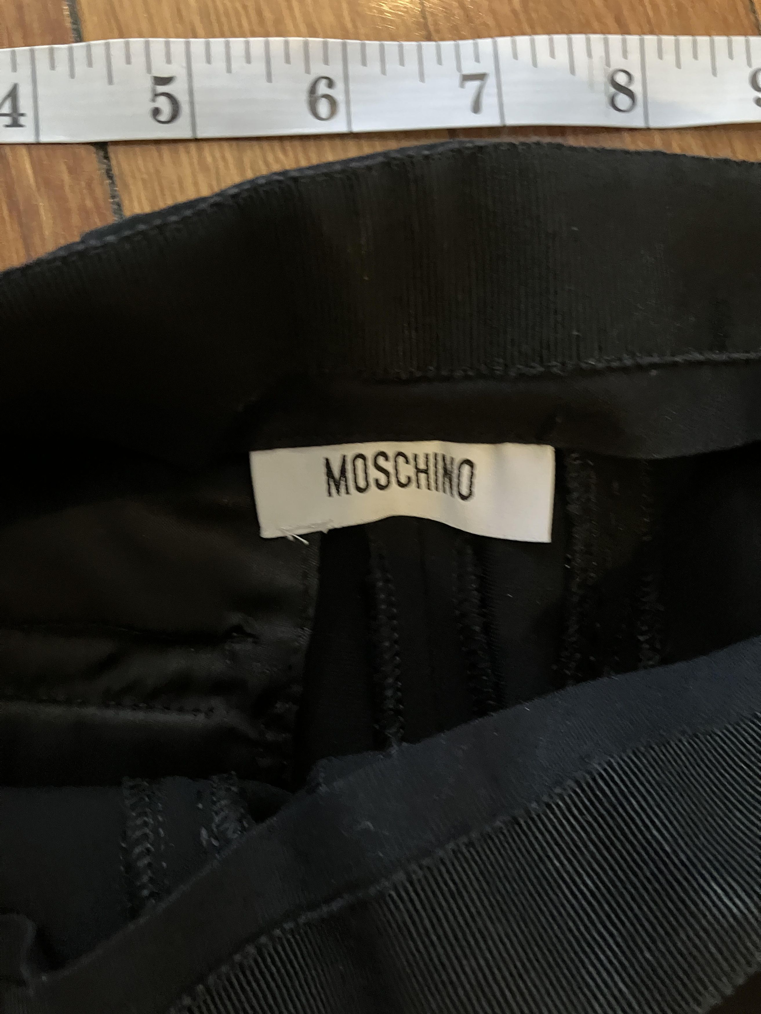 Moschino Moschino crepe cigarette pants black/navy 26" waist Size 26" / US 2 / IT 38 - 7 Thumbnail