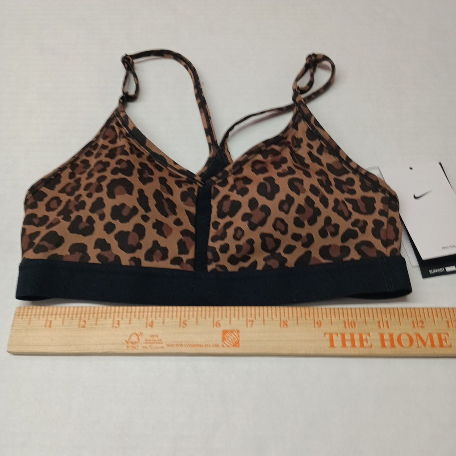 Nike Nike Dri-Fit Low Support Indy Sports Bra Women's S Brown Size US S / EU 44-46 / 1 - 3 Thumbnail