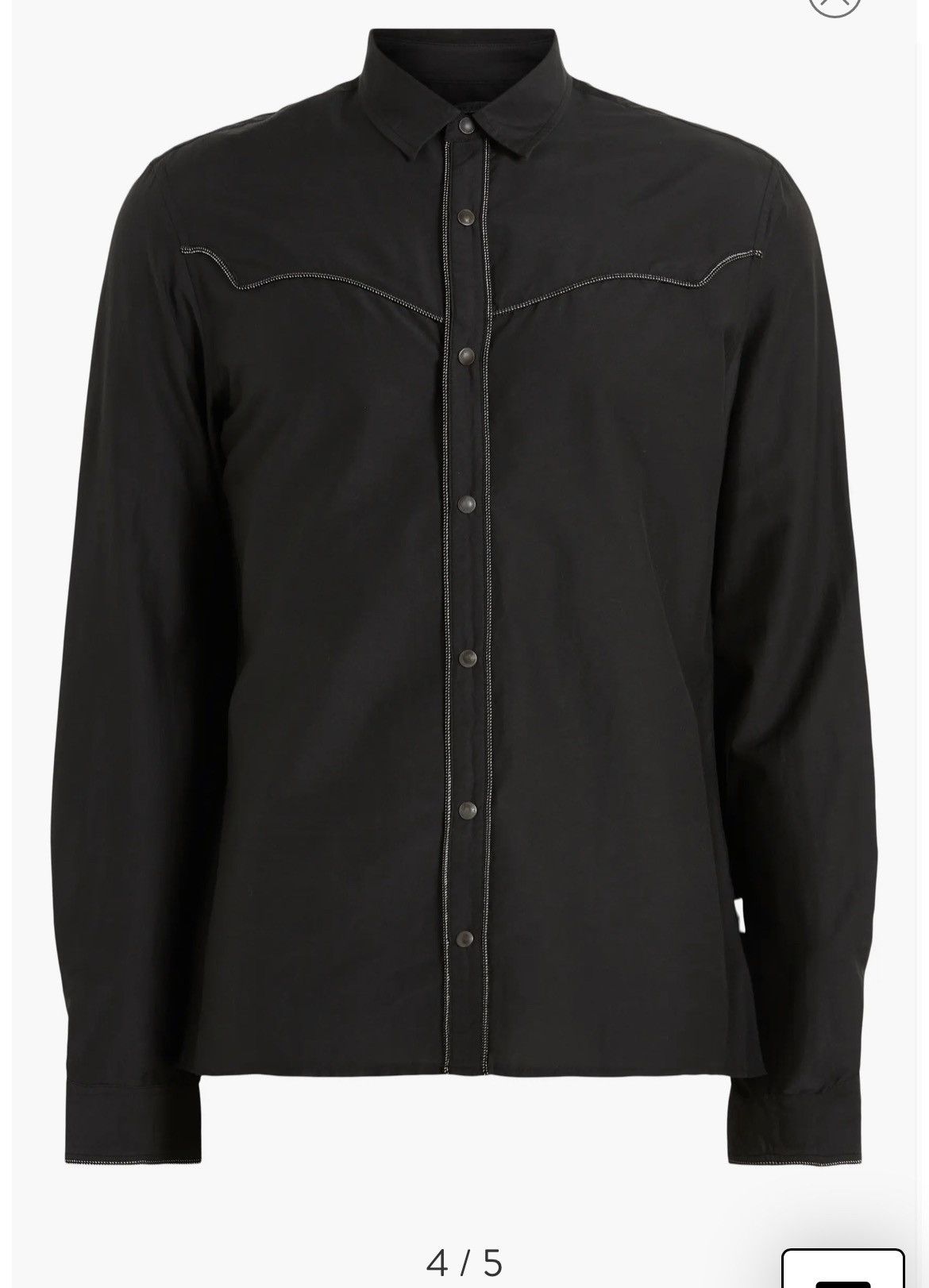 John Varvatos Francis Shirt. Medium Size US M / EU 48-50 / 2 - 5 Thumbnail