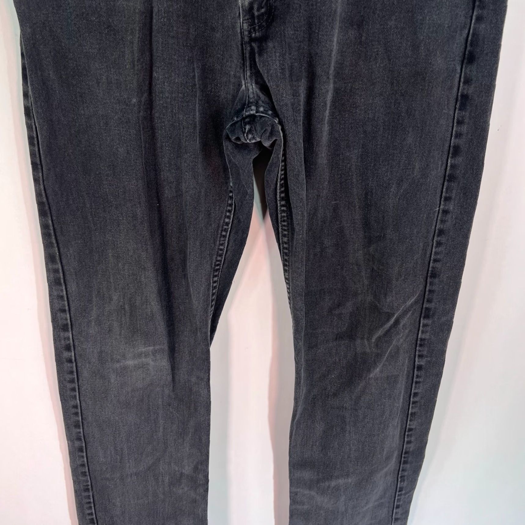 Levi's Levi 505 Mens Straight Leg Stretch Black Denim Jeans Size 36 X 34 Size US 36 / EU 52 - 3 Thumbnail