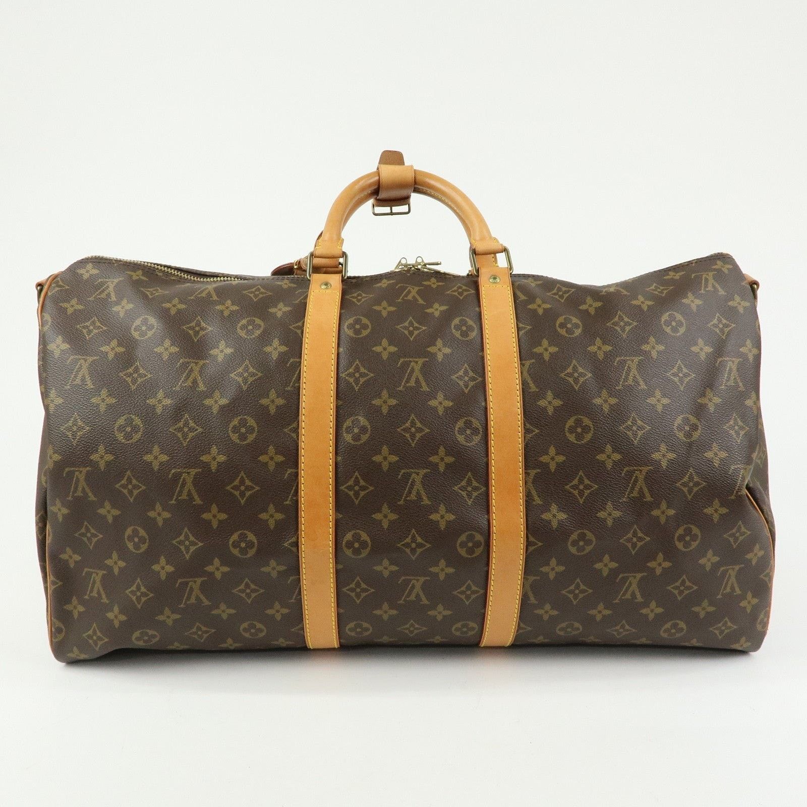 Louis Vuitton Louis Vuitton Monogram Keepall Bandouliere 55 Duffle Bag Size ONE SIZE - 2 Thumbnail