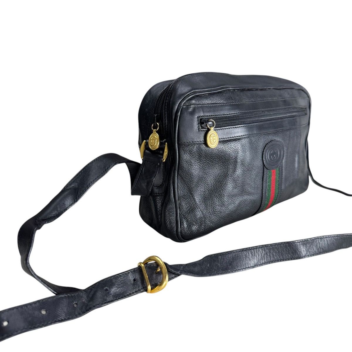 Gucci 🌟GUCCI OPHIDIA LEATHER SHOLDER BAG Size ONE SIZE - 3 Thumbnail
