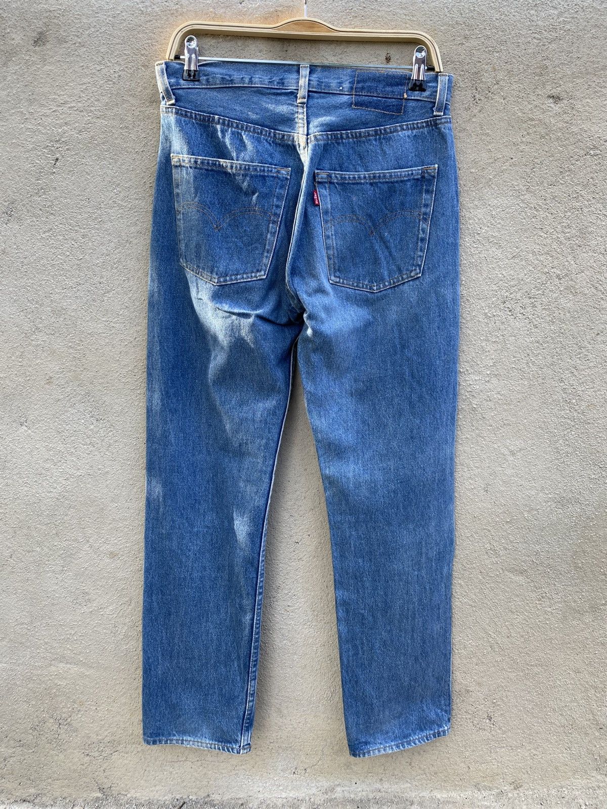 Levi's × Levi's Vintage Clothing × Vintage W30x31 Vintage levi's 501 90s faded made in FRANCE Size US 31 - 2 Thumbnail
