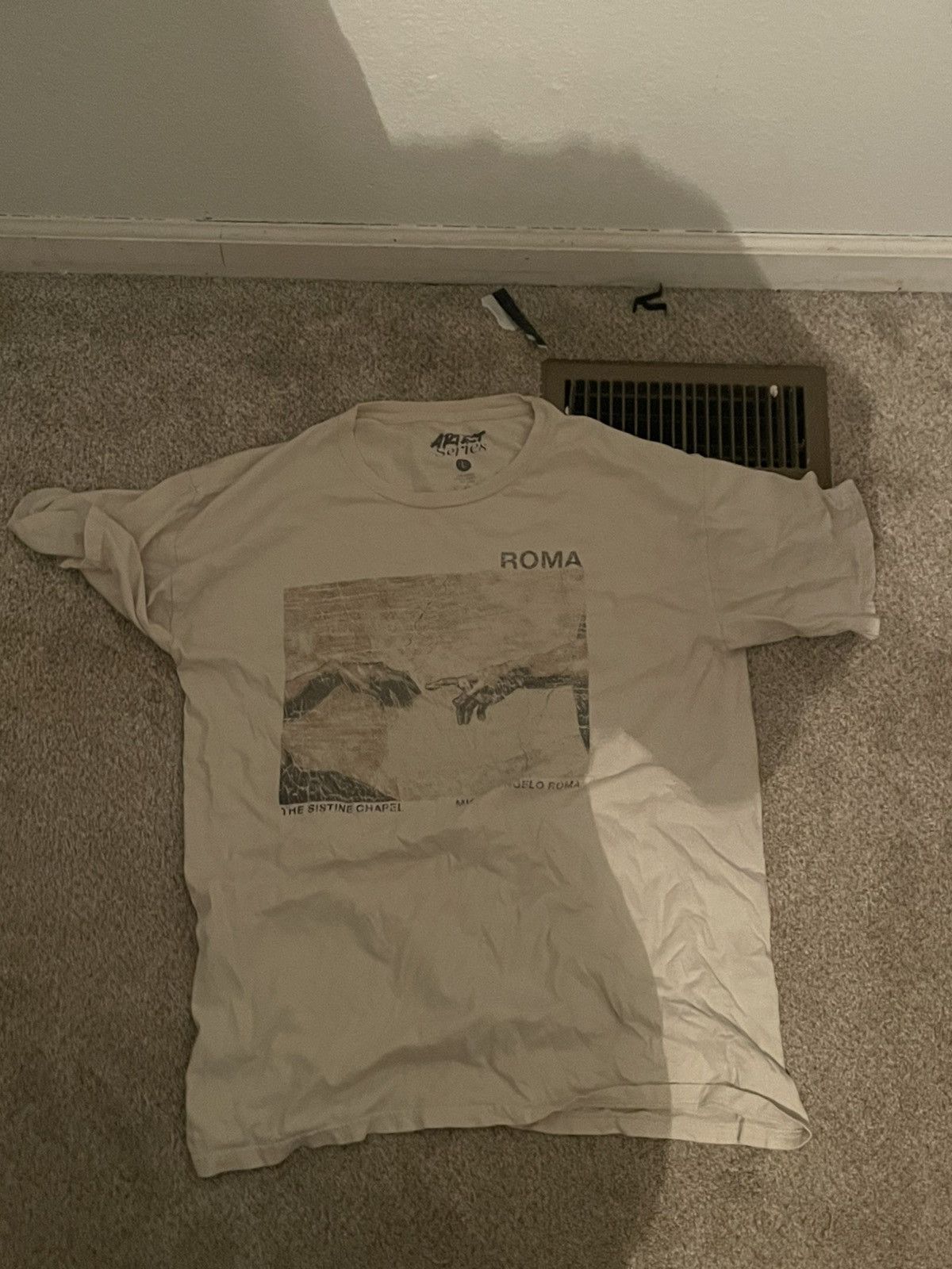 Vintage Rome art shirt Sistine chapel graphic tee 🇮🇹 Size US L / EU 52-54 / 3 - 1 Preview