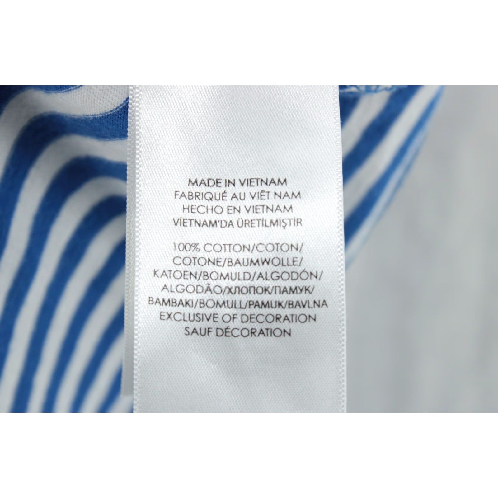 Polo Ralph Lauren Polo Ralph Lauren polo shirt Mens Large Blue White Striped Golf Preppy Stylish Shirt Size US L / EU 52-54 / 3 - 5 Thumbnail