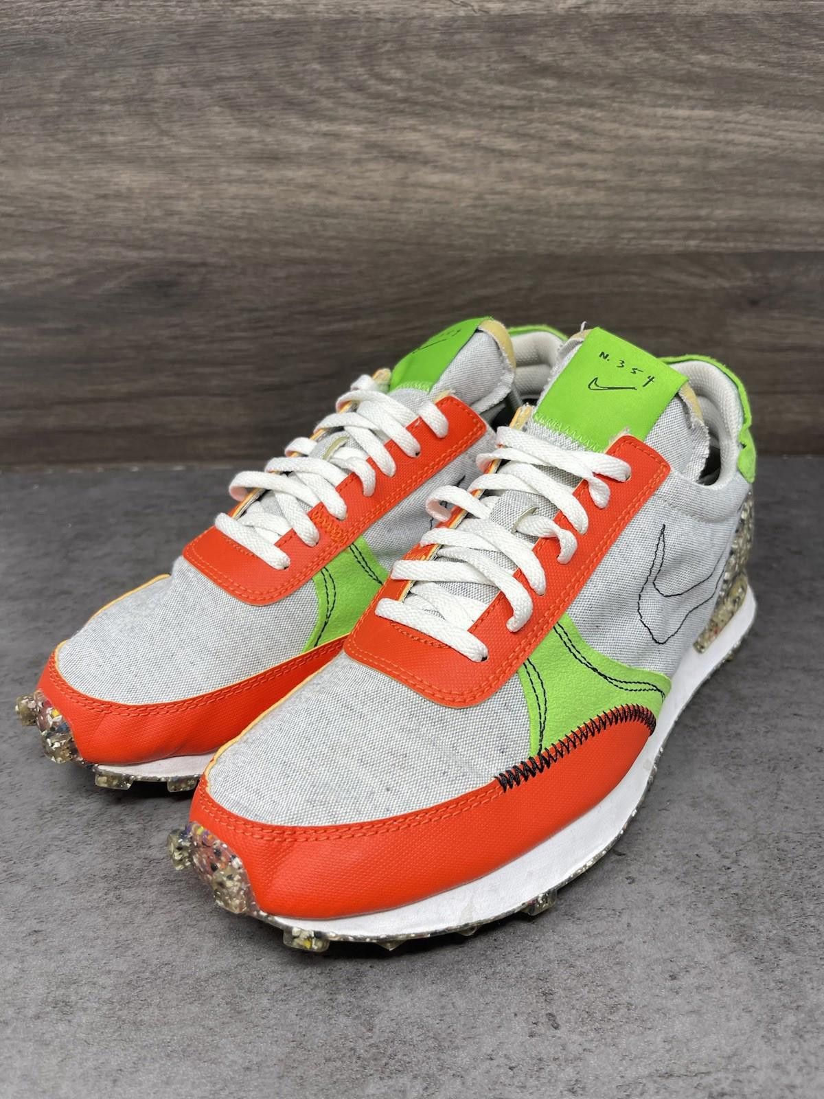 Nike Nike Daybreak Type M2Z2 Sneakers Mens Size 7.5 Orange Green Size US 7.5 / EU 40-41 - 2 Thumbnail