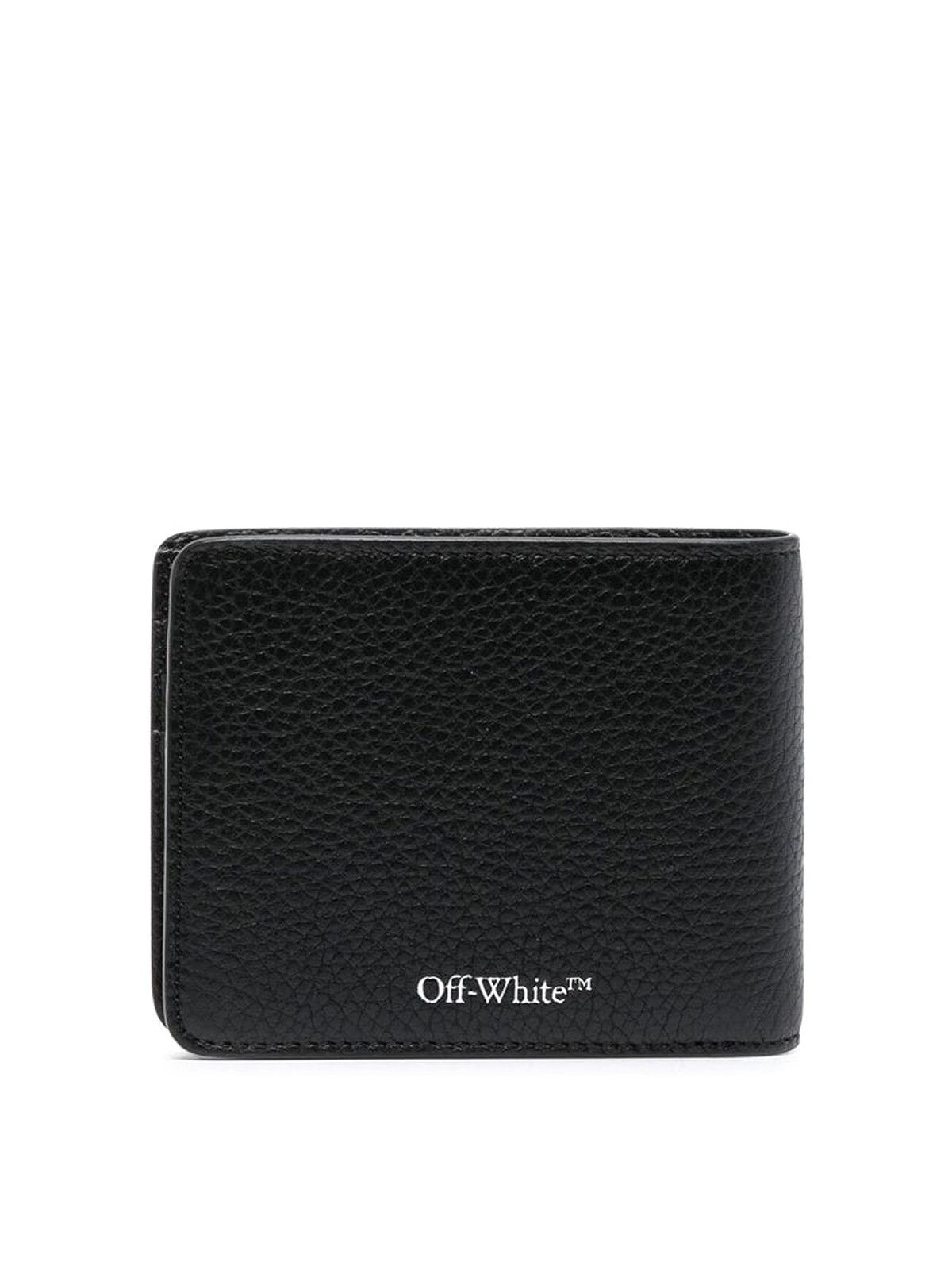 Off-White o1in1s1024 Q:1 / Size: OS / Diag Stripe Bi-Fold Wallet Black Size ONE SIZE - 1 Thumbnail