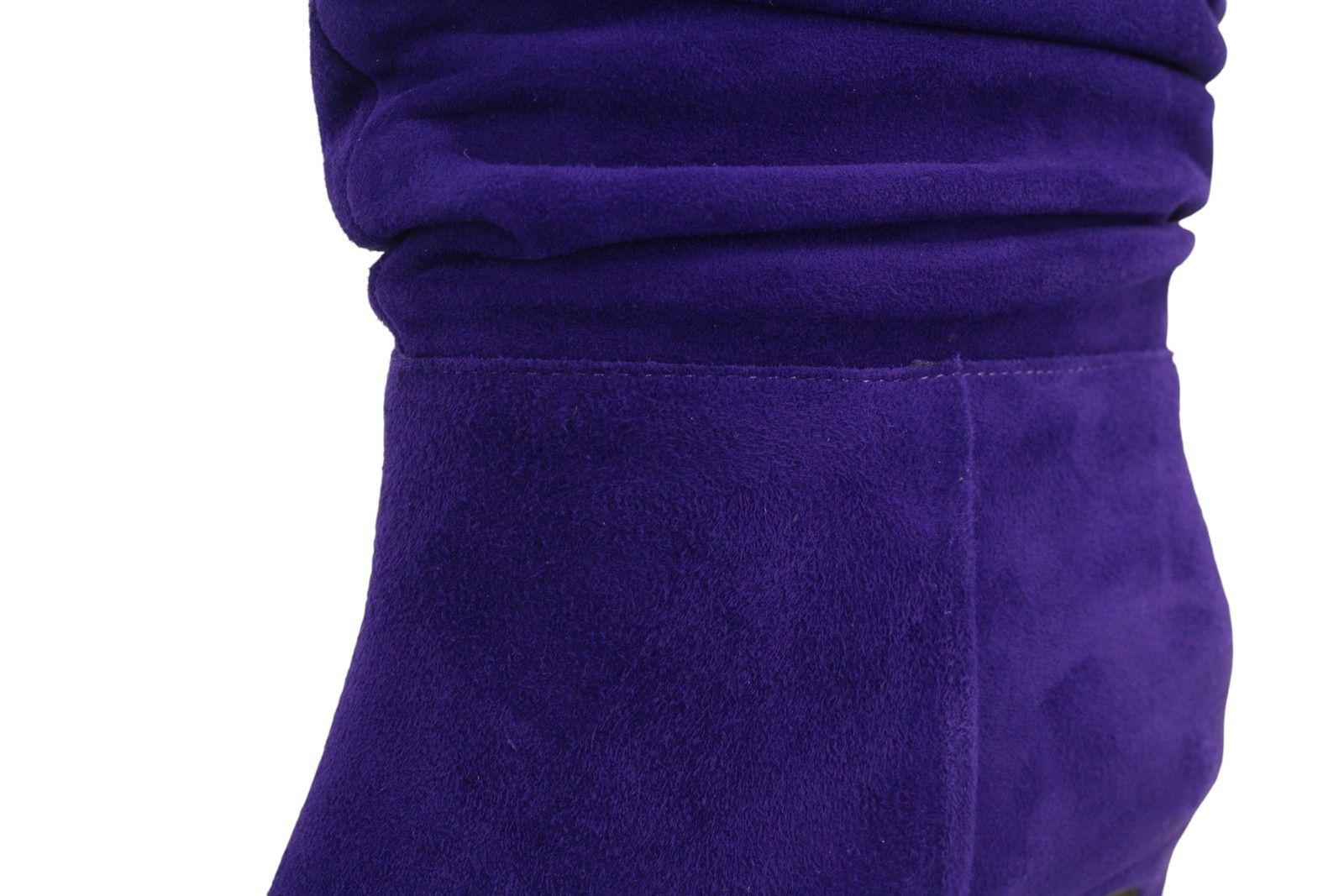 Other BIBI LOU EU38 Suede Leather Crinkled Effect Almond Toe 87551 Size US 7 / IT 37 - 11 Thumbnail