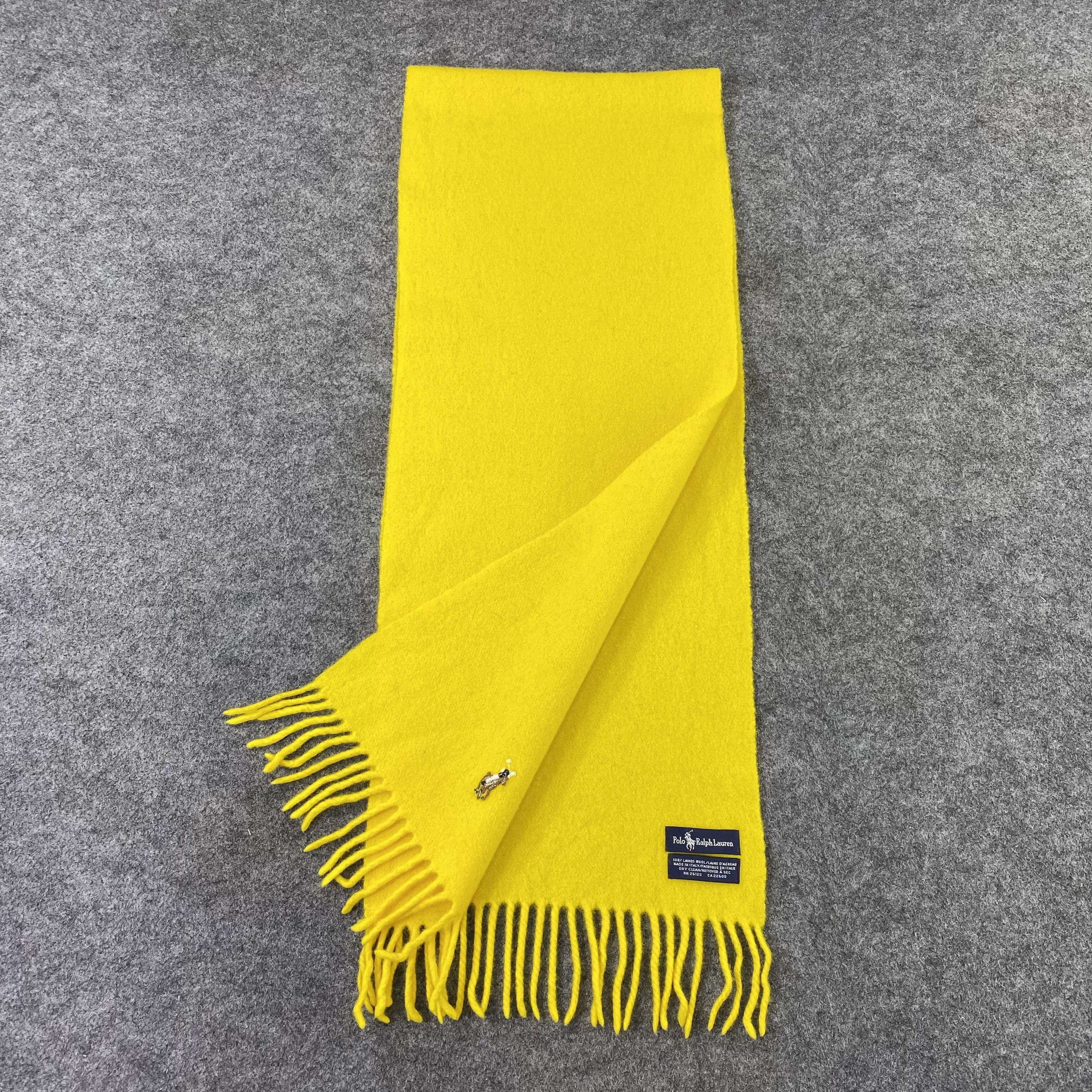 Polo Ralph Lauren Polo Ralph Lauren wool Scarf / Muffler / Neckwear-K035 Size ONE SIZE - 3 Thumbnail
