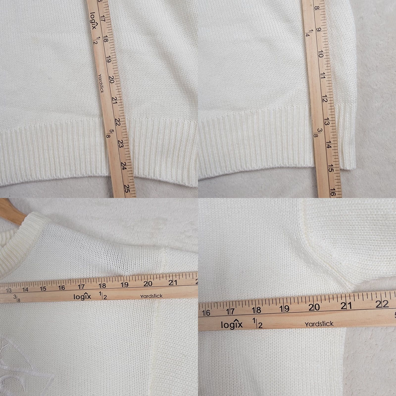 Hugo Boss VINTAGE Boss International Sport Classic Crew Neck Sweatshirt Mens Large White Mens Size US L / EU 52-54 / 3 - 8 Thumbnail