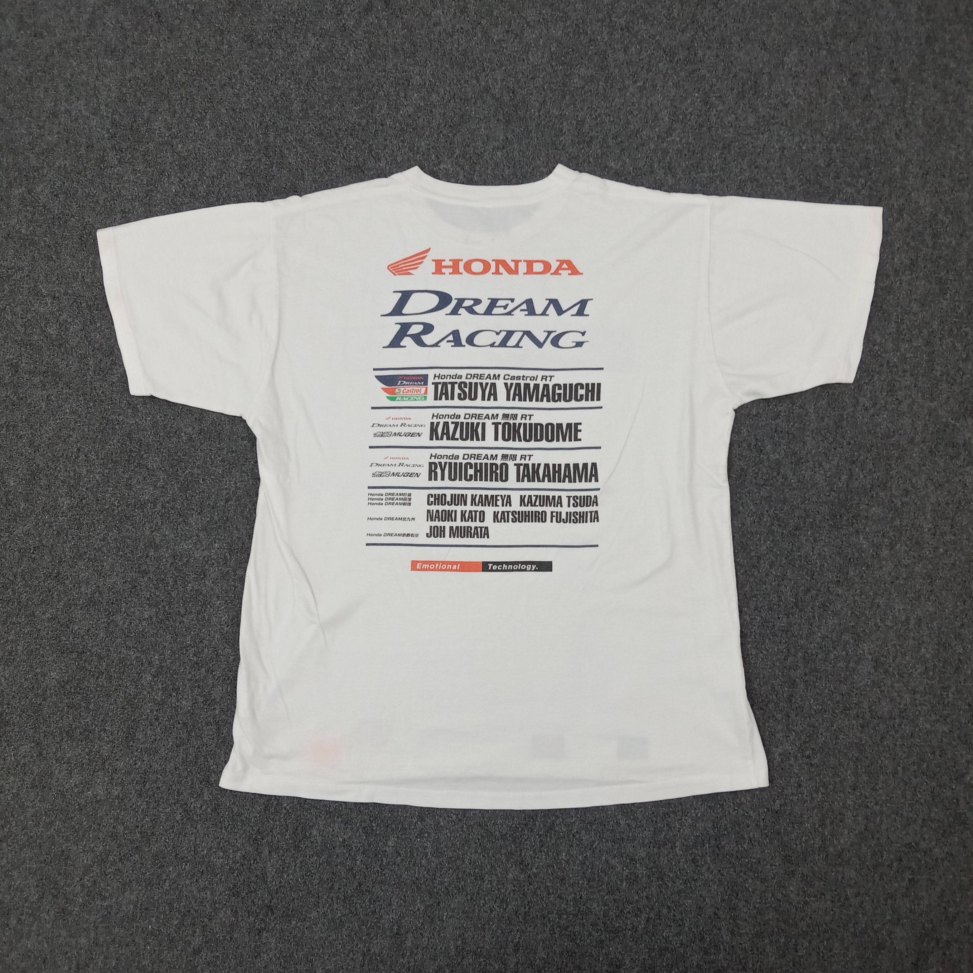 Honda Honda Mugen Dream Racing Japanese Motorsports Tshirt C267N26 Size US L / EU 52-54 / 3 - 1 Thumbnail