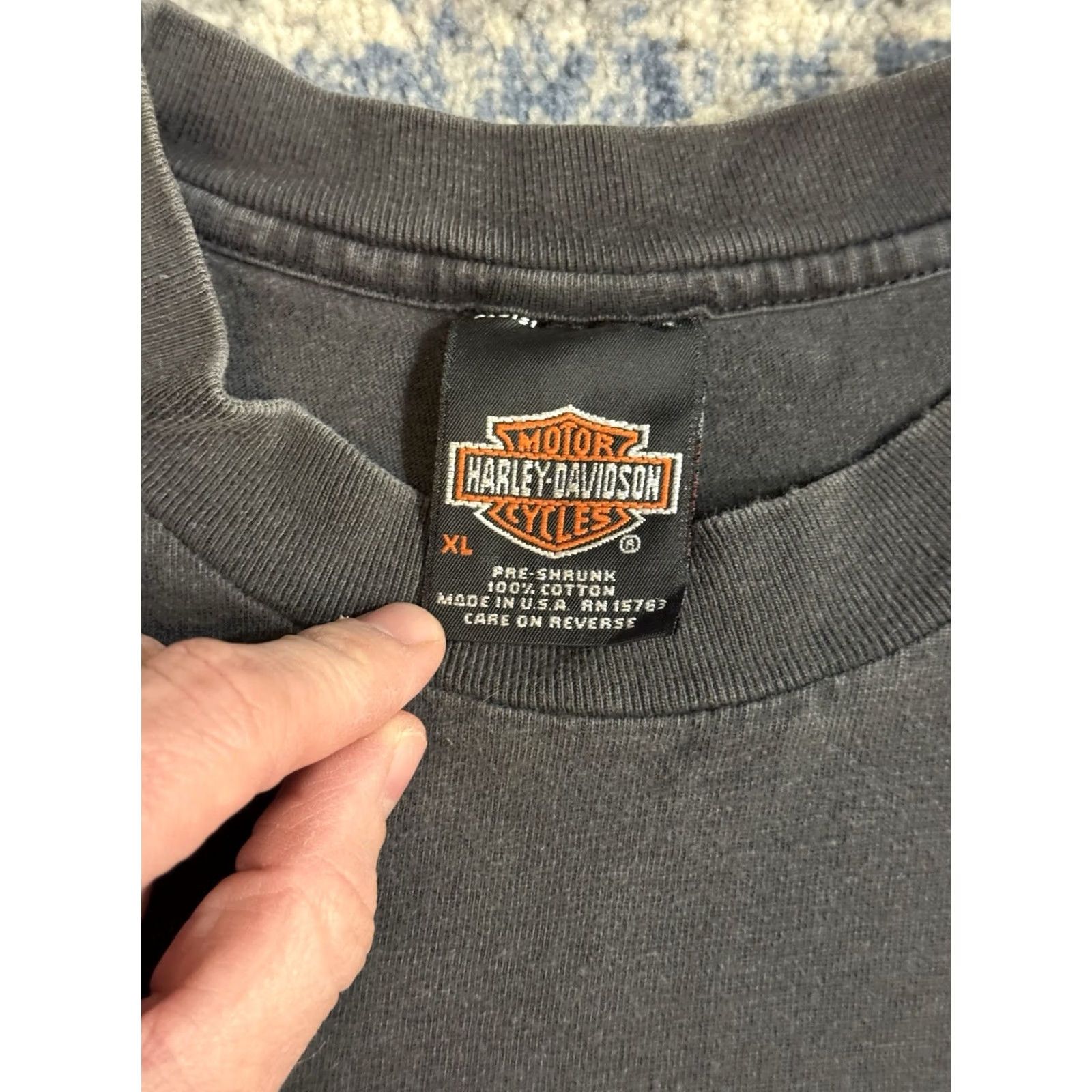 Harley Davidson VINTAGE Harley Davidson Motorcycles T Shirt XL 1997 Bad To The Bone Las Vegas 90s Mens Size US XL / EU 56 / 4 - 6 Thumbnail