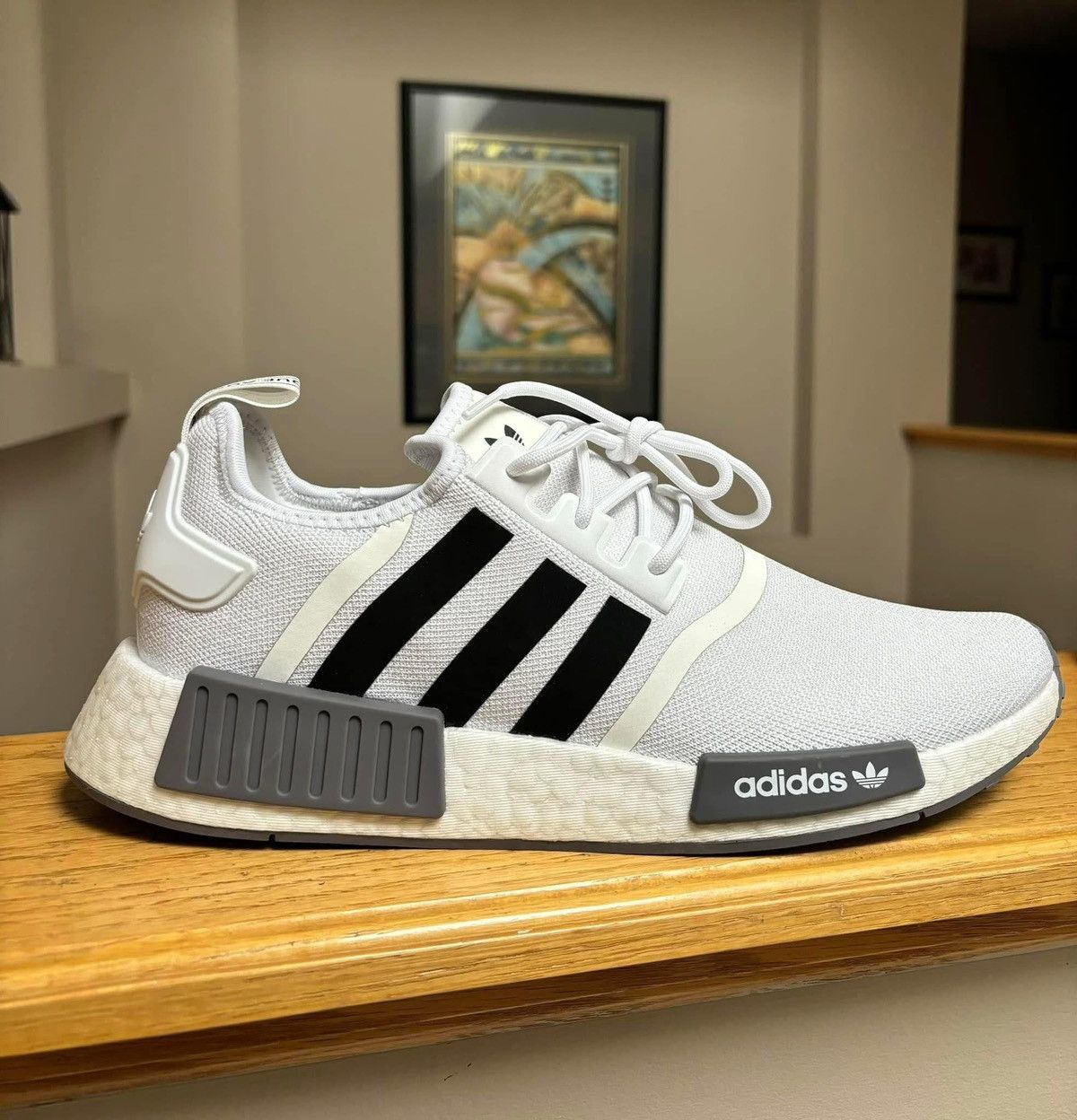 Adidas Adidas NMD R1 White Runners Size US 8 / EU 41 - 1 Preview