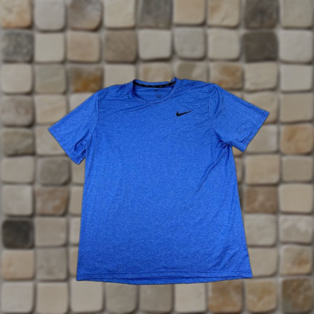 Nike Nike Dri-FIT Shirt Nike Mens XL Blue Running Pullover Size US XL / EU 56 / 4 - 1 Thumbnail