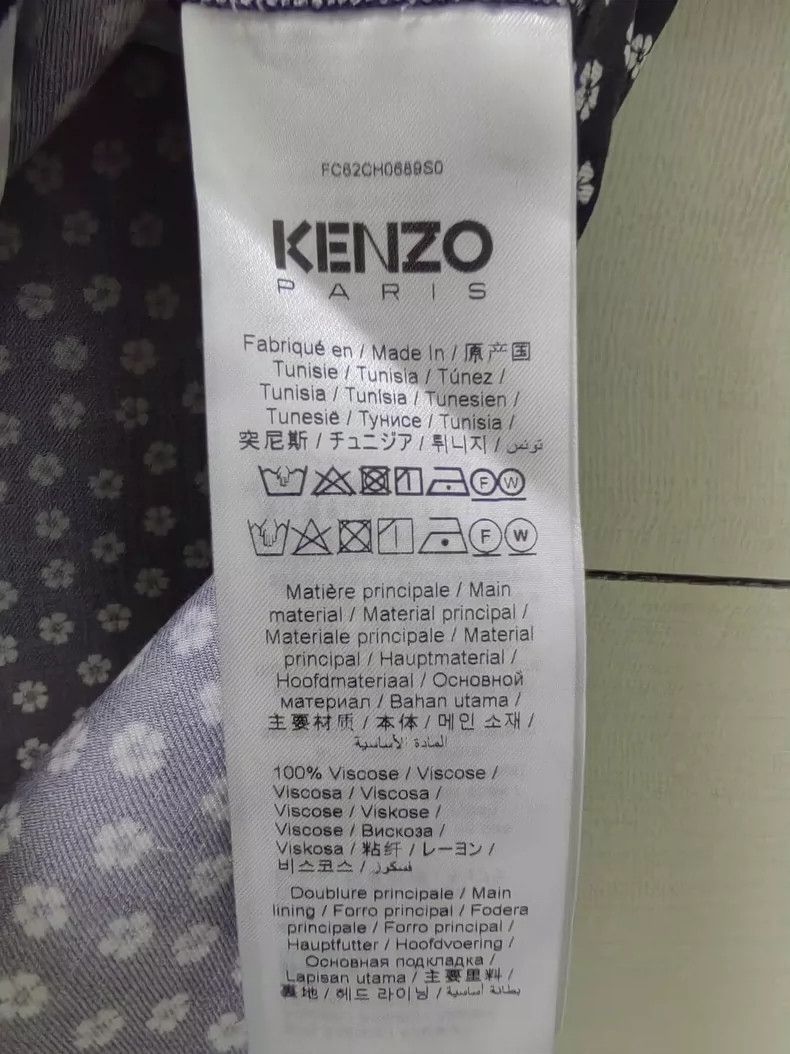 Kenzo KENZO Vintage half-sleeve poppy shirt Size XS / US 0-2 / IT 36-38 - 6 Thumbnail