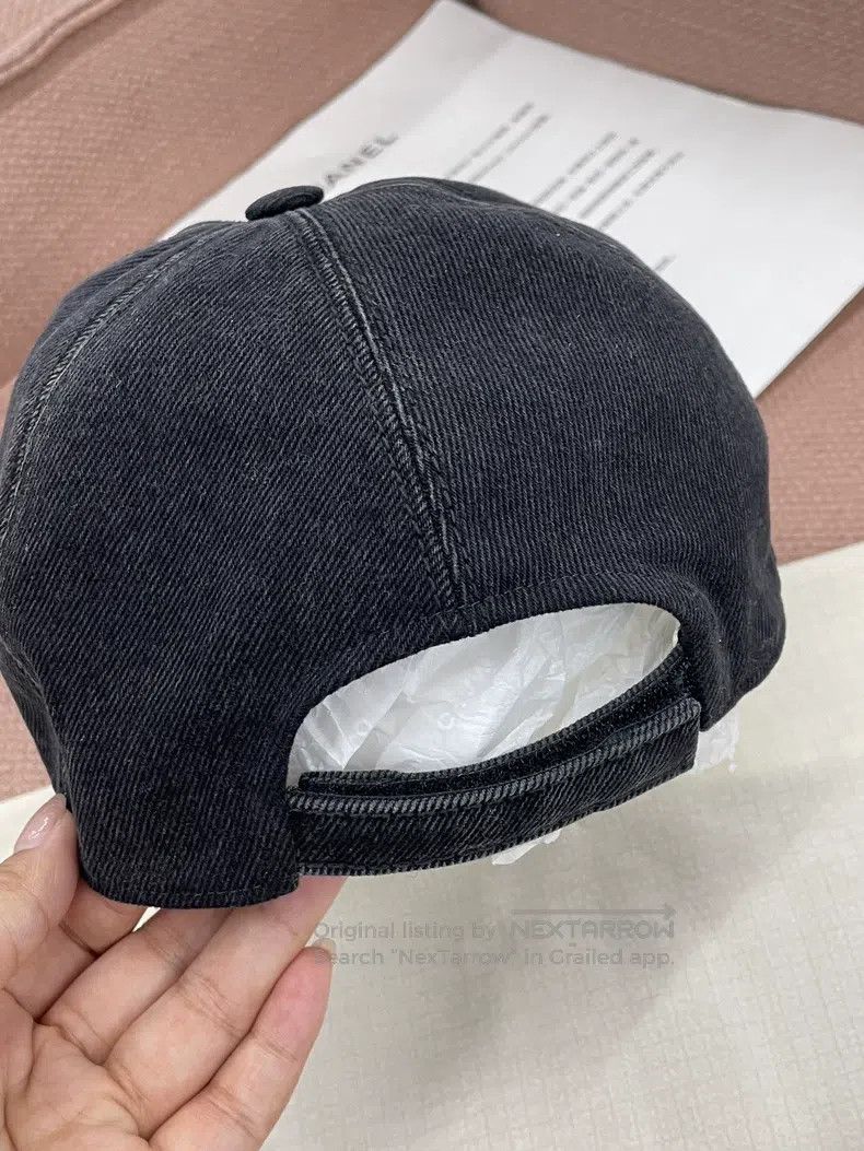 Chanel Chanel Old cowboy double C baseball cap cap Size ONE SIZE - 4 Thumbnail