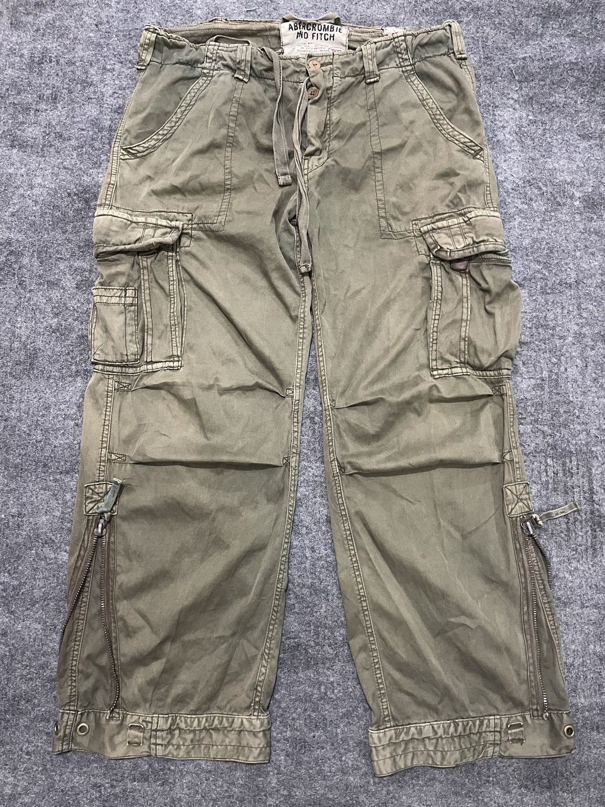 If Six Was Nine × Japanese Brand × Le Grande Bleu (L.G.B.) Abrechrombie and fitch - Apocalypse Style Bondage Pants Size US 34 / EU 50 - 1 Thumbnail