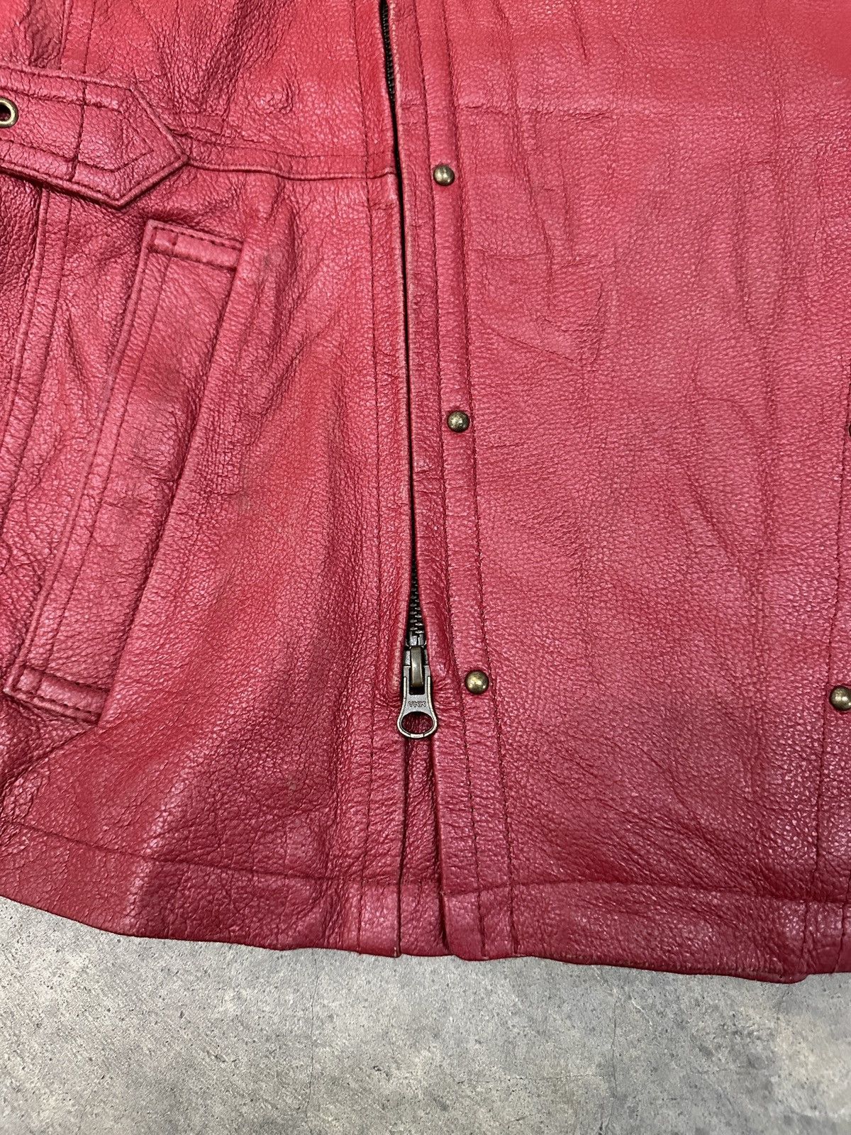Japanese Brand × Tornado Mart 🔥RARE🔥 Vintage Tornado Mart Leather Jacket Size US S / EU 44-46 / 1 - 10 Thumbnail