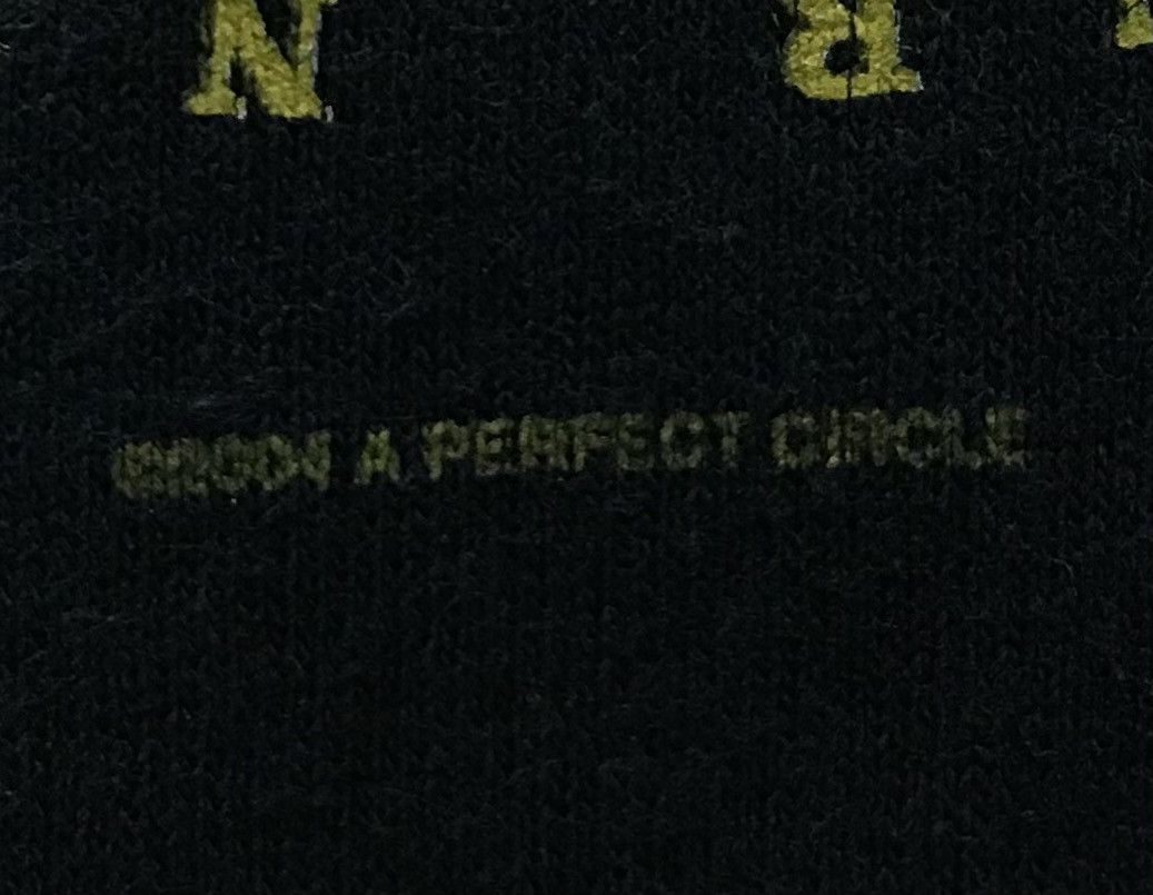 Anvil × Band Tees Vintage A Perfect Circle 2004 L T Shirt Black Size US L / EU 52-54 / 3 - 4 Thumbnail