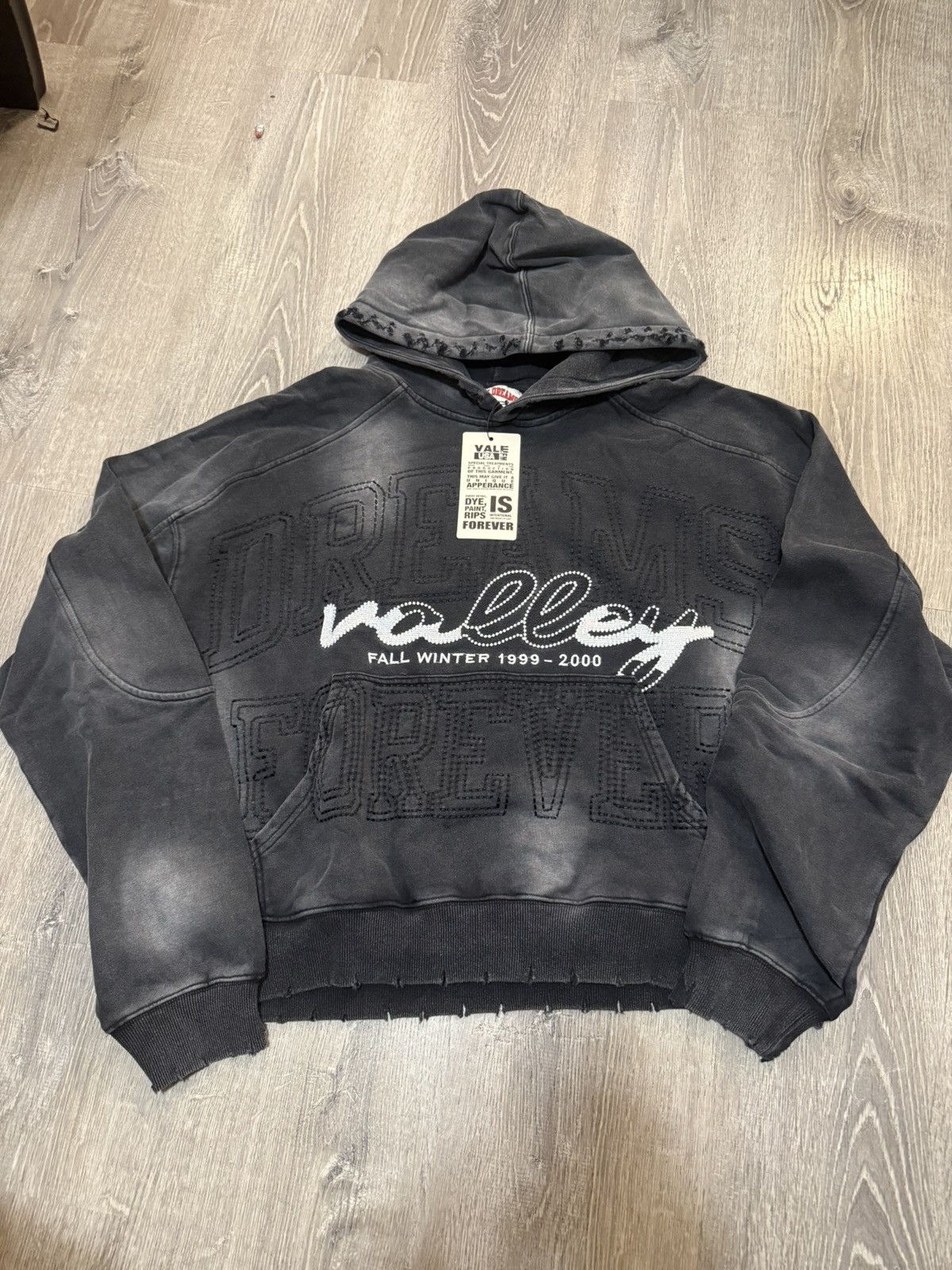 Vale Vale Forever Dreams Black Midnight Pullover Hoodie Size M Size US M / EU 48-50 / 2 - 1 Thumbnail
