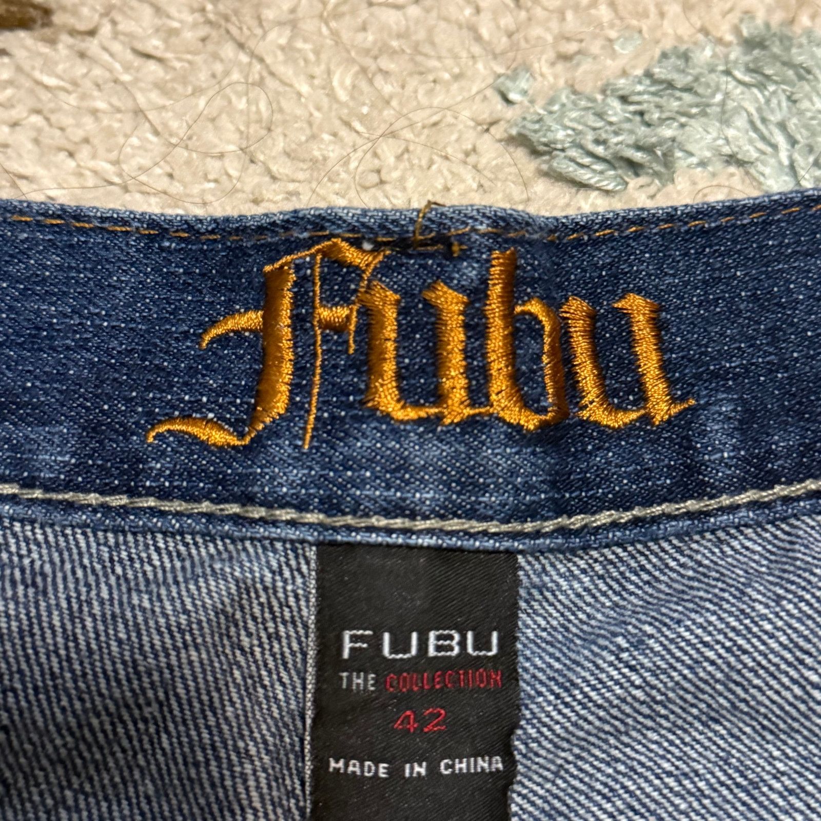 Fubu Vintage Fubu The Collection Baggy Jean Shorts Size 42 Y2K Size US 42 / EU 58 - 6 Thumbnail
