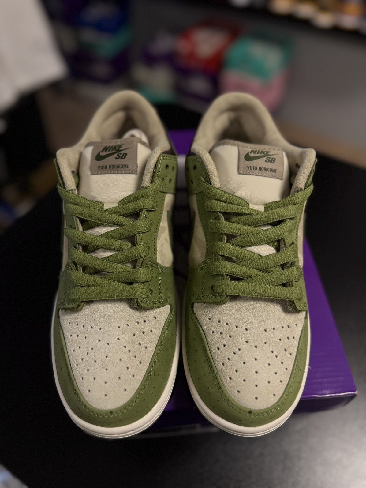 Nike Nike Dunk Low Yuto Horigome Matcha Size 8.5 (NEW) Size US 8.5 / EU 41-42 - 4 Thumbnail