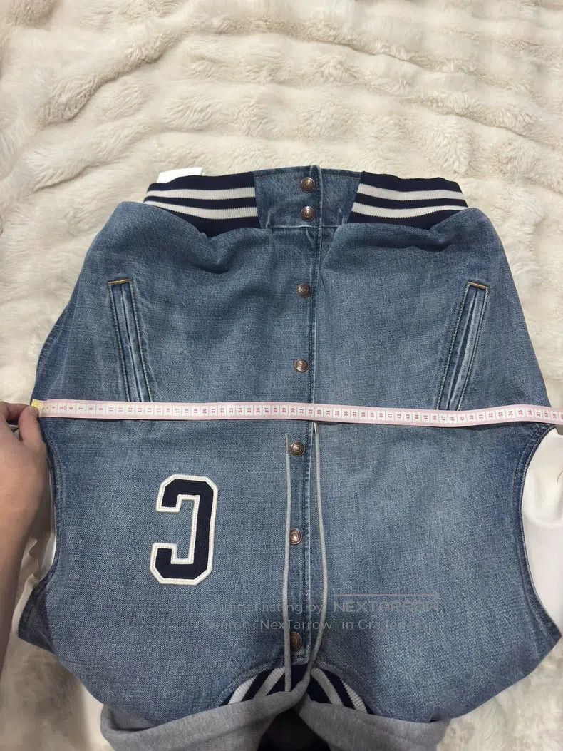 Celine CELINE Denim and Leather Patchwork Jacket Size US XS / EU 42 / 0 - 8 Thumbnail