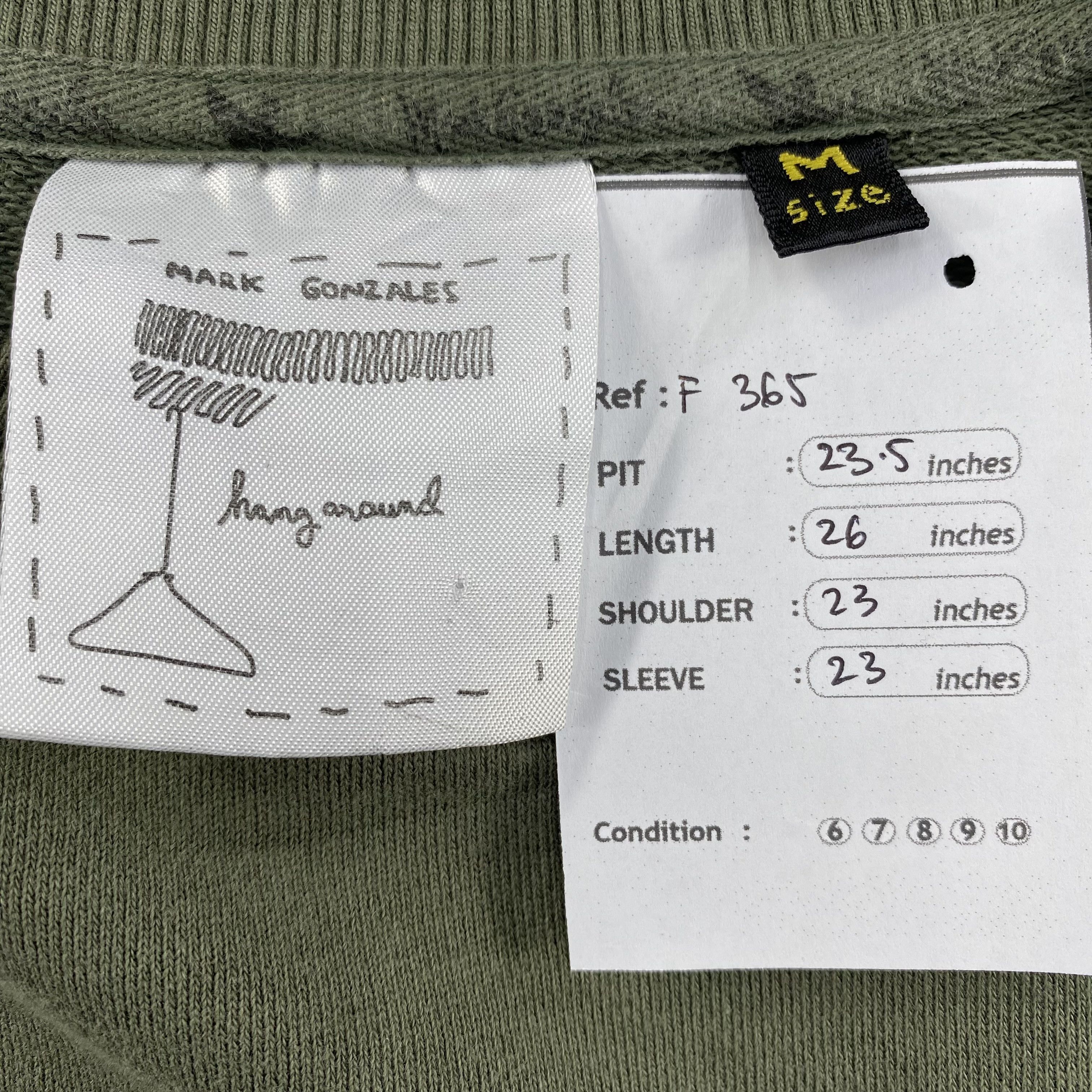 Vintage Mark Gonzales Skateboard Sweartshirt F365 Size US M / EU 48-50 / 2 - 8 Thumbnail