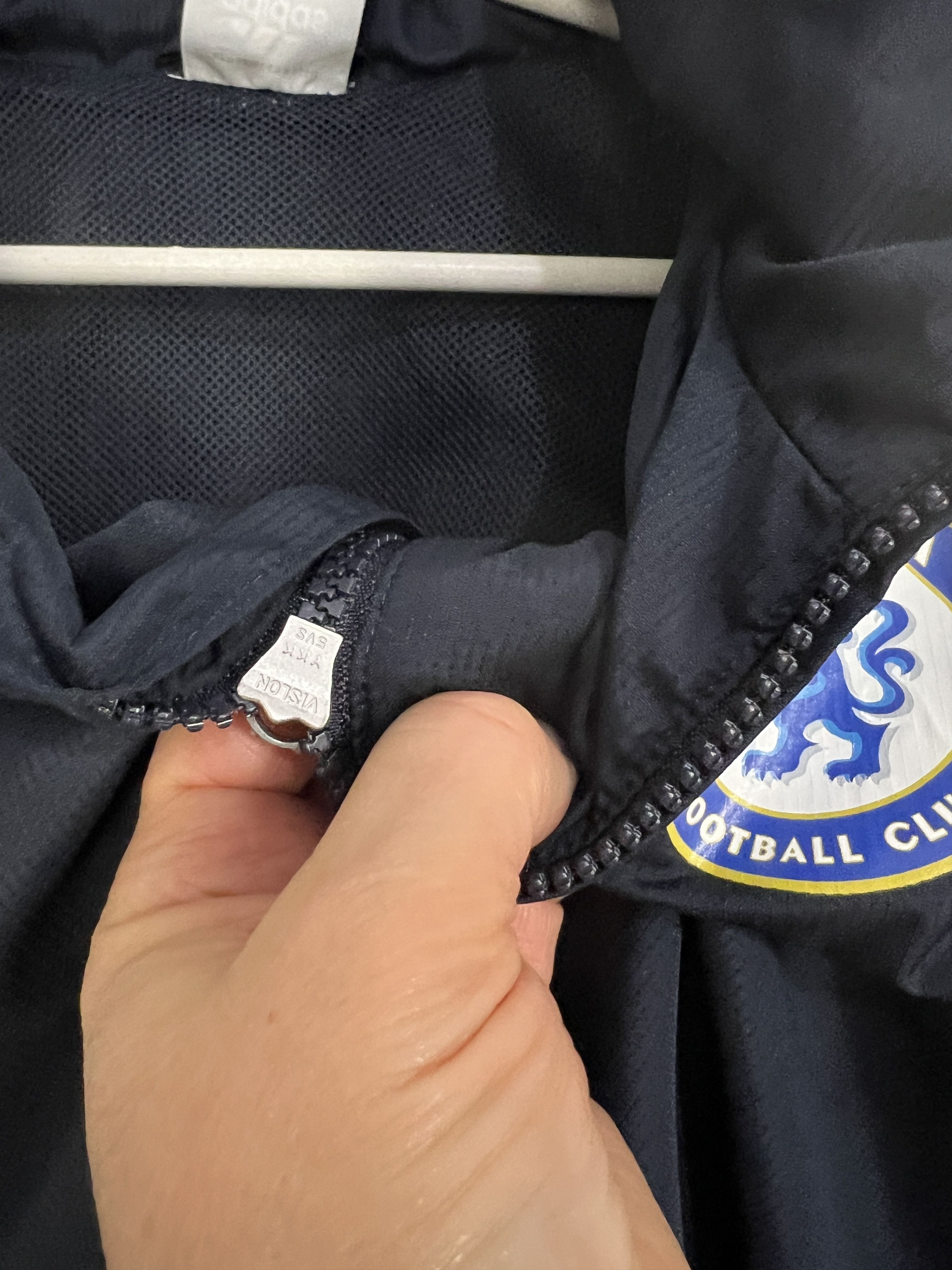 Adidas Vintage Adidas Chelsea Football Hooded Jacket Soccer Track Size US M / EU 48-50 / 2 - 4 Thumbnail