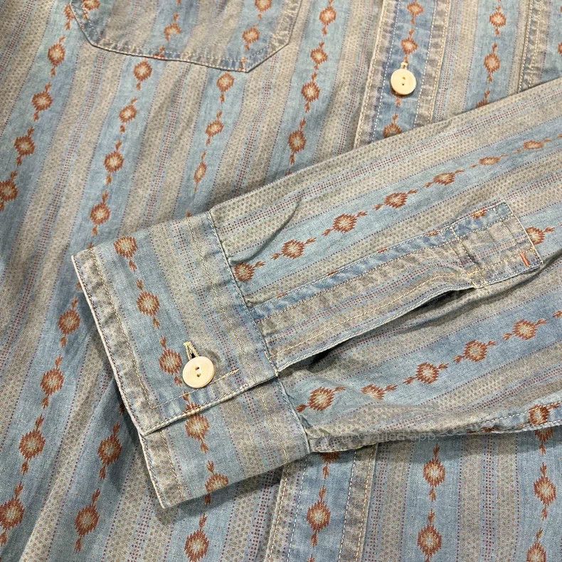 RRL Ralph Lauren RRL Ralph Lauren Old printed shirt Size US M / EU 48-50 / 2 - 8 Thumbnail