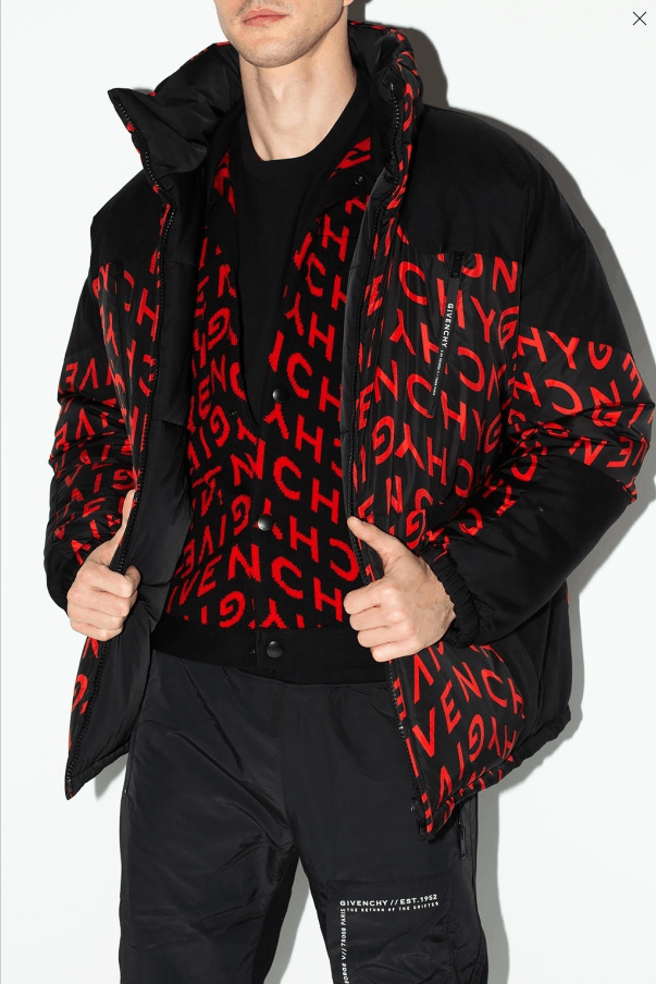 Givenchy Black Nylon Panel Address Logo Sweatpants Size US 32 / EU 48 - 3 Thumbnail