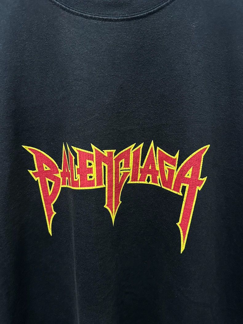 Balenciaga Balenciaga Flame lightning logo Size US L / EU 52-54 / 3 - 3 Thumbnail