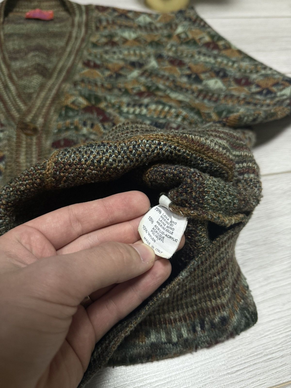 Missoni Missoni Example Abstract Multicolor Knitted Sweater S Size US S / EU 44-46 / 1 - 7 Thumbnail