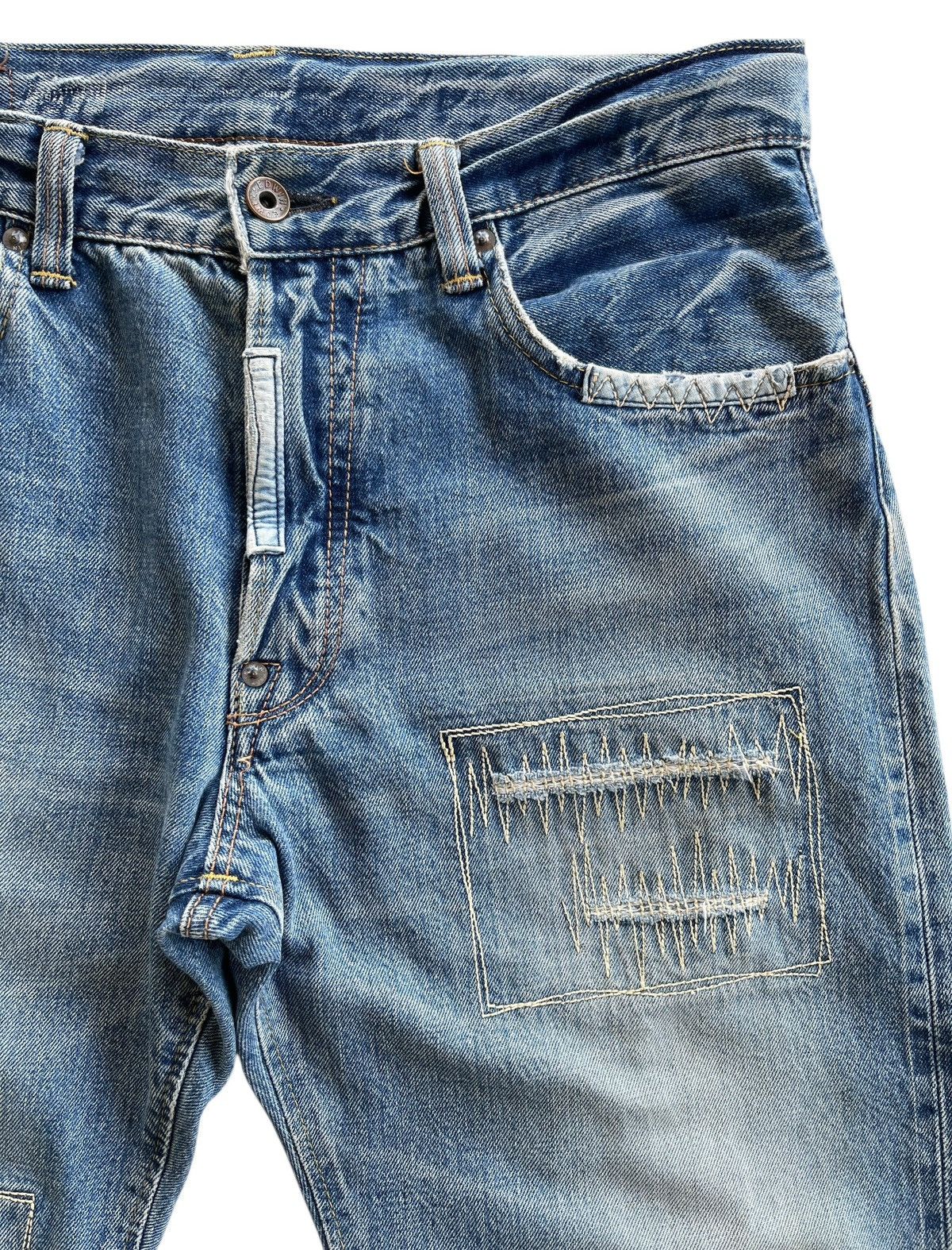 Vintage Vintage Edwin 505 Selvedge Mudwash Anniversary Denim Size US 32 / EU 48 - 7 Thumbnail