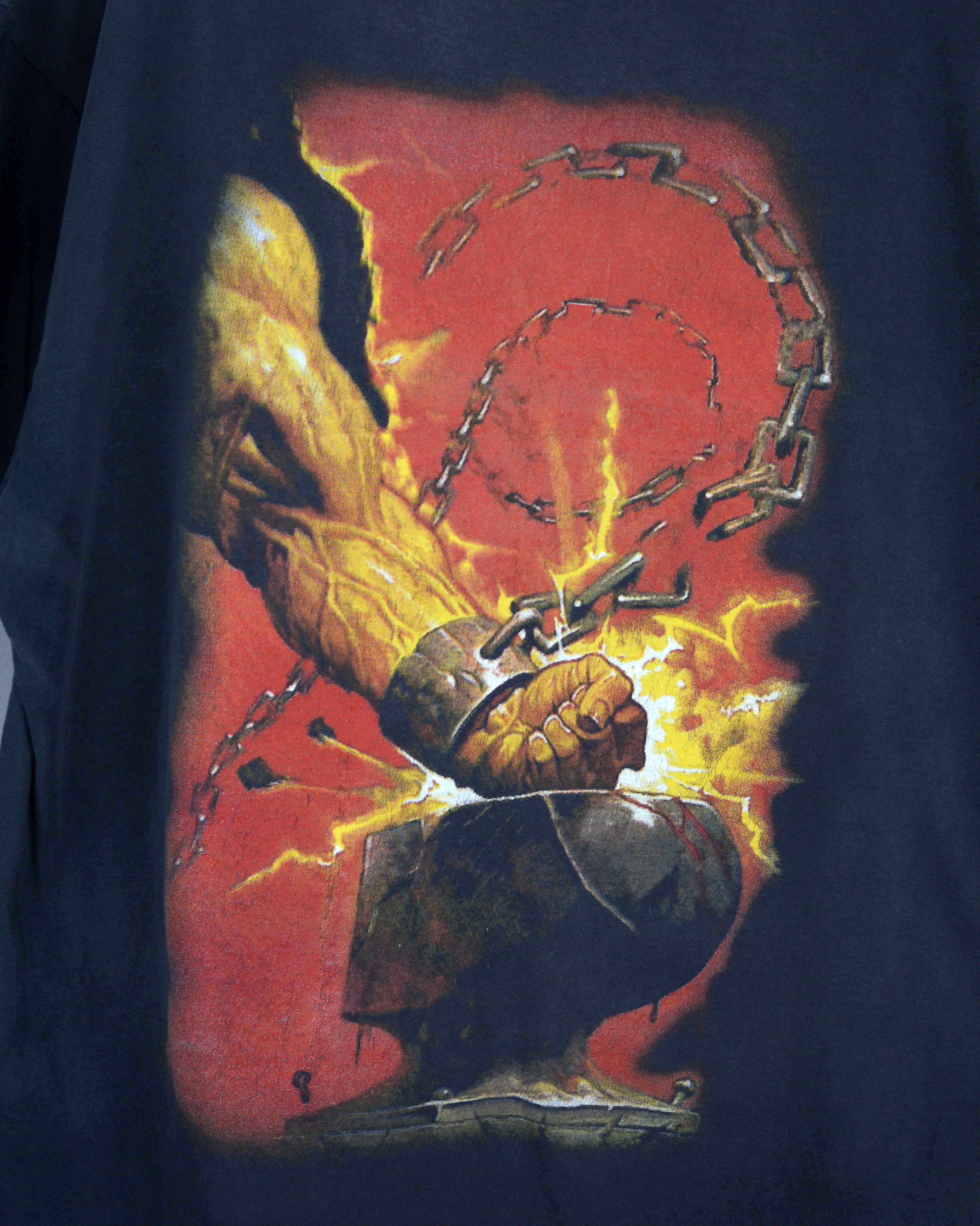 Vintage Vintage Manowar 90s t shirt Size US L / EU 52-54 / 3 - 5 Thumbnail