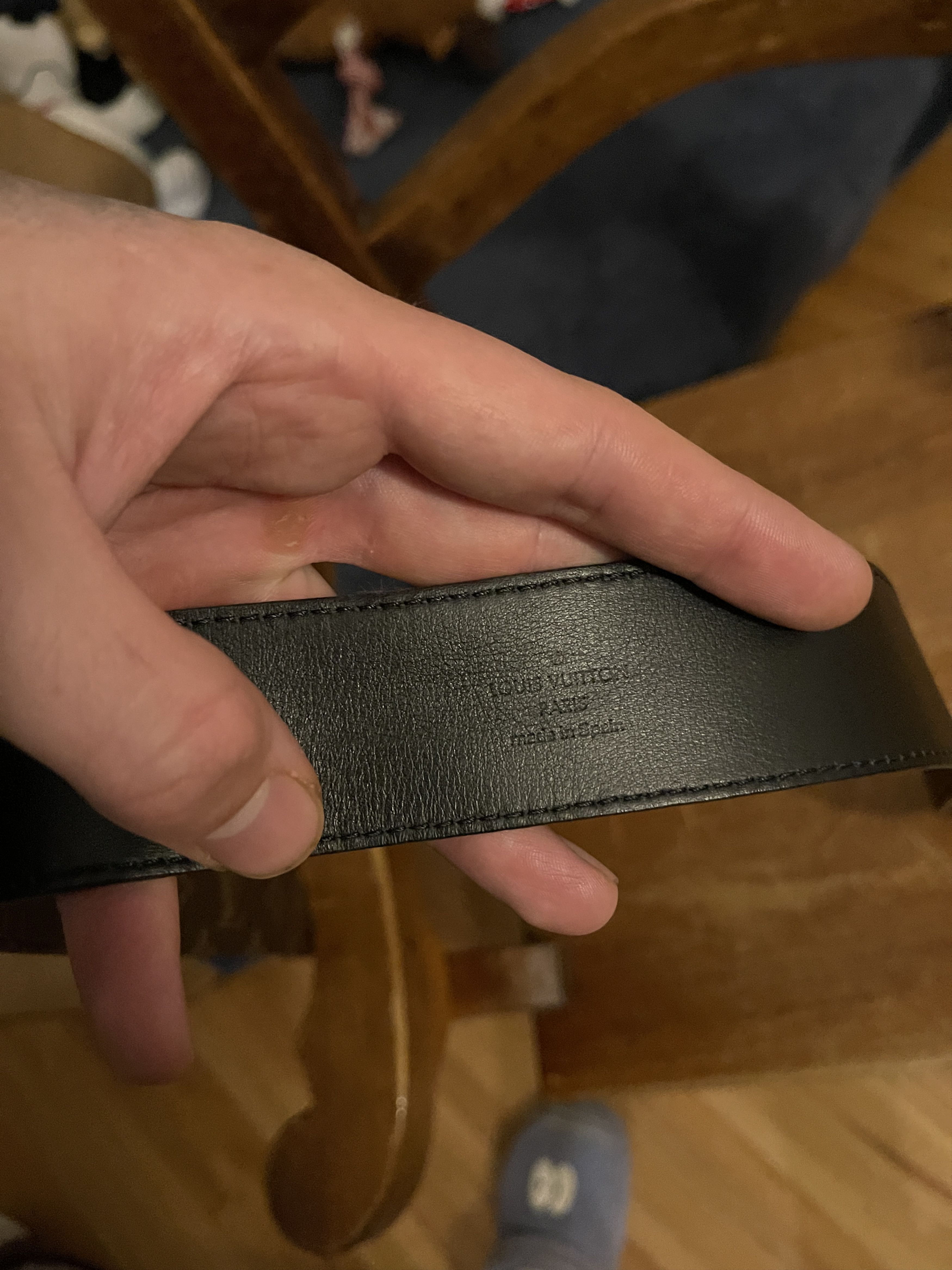 Louis Vuitton × Supreme LV Supreme Belt Size 90 Size 32 - 4 Thumbnail