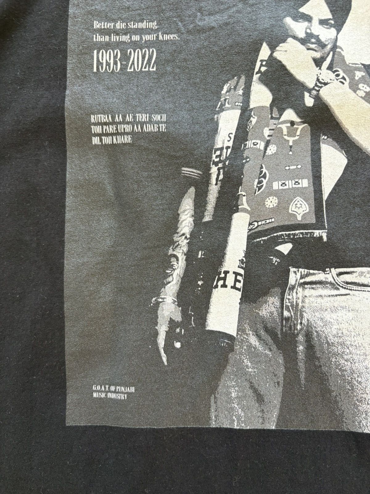 Other Drip by Rage Sidhu Moosewala 295 x Scarface Album Tee Large Size US L / EU 52-54 / 3 - 8 Thumbnail