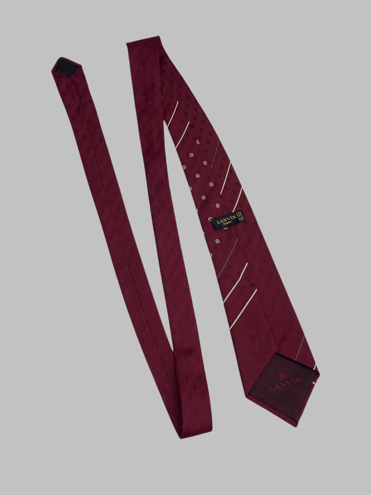 Lanvin Lanvin Paris Silk Tie Size ONE SIZE - 10 Thumbnail