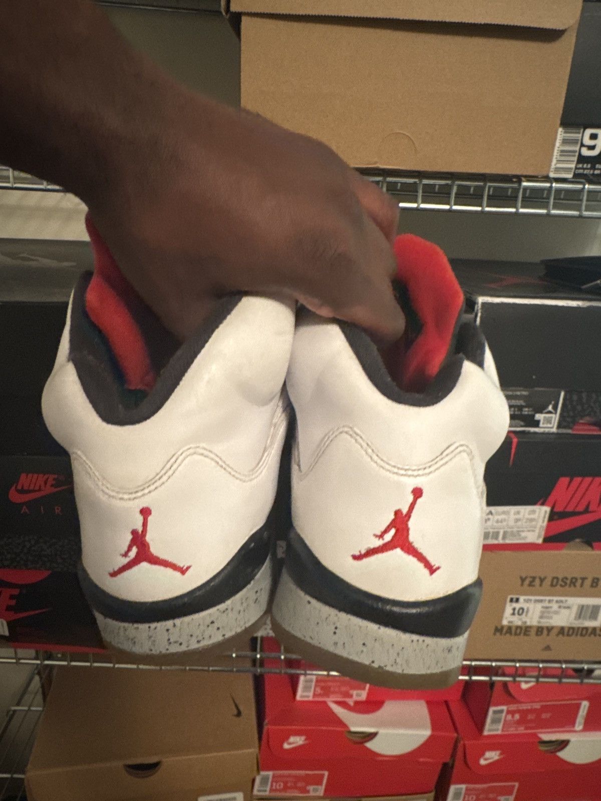 Jordan Brand Jordan 5 White Cement Size US 8 / EU 41 - 3 Thumbnail