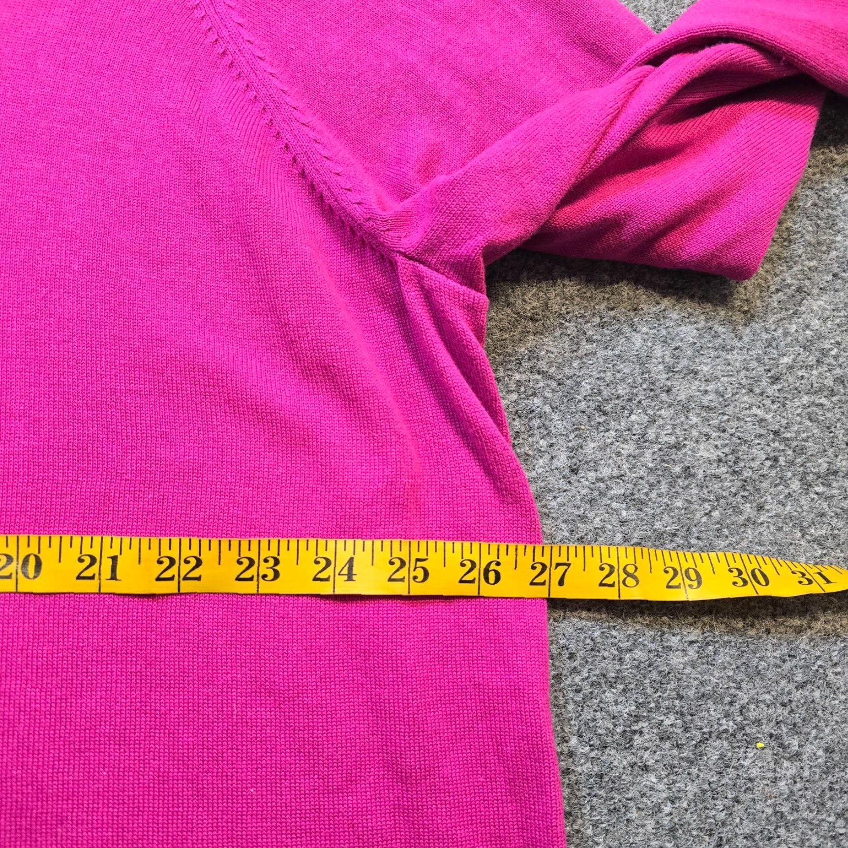 Quacker Factory VINTAGE Quacker Factory Sweater Women 3X Pink Beaded Pearl Knit Rhinestones Casual Size XXL / US 16-18 / IT 52-54 - 4 Thumbnail