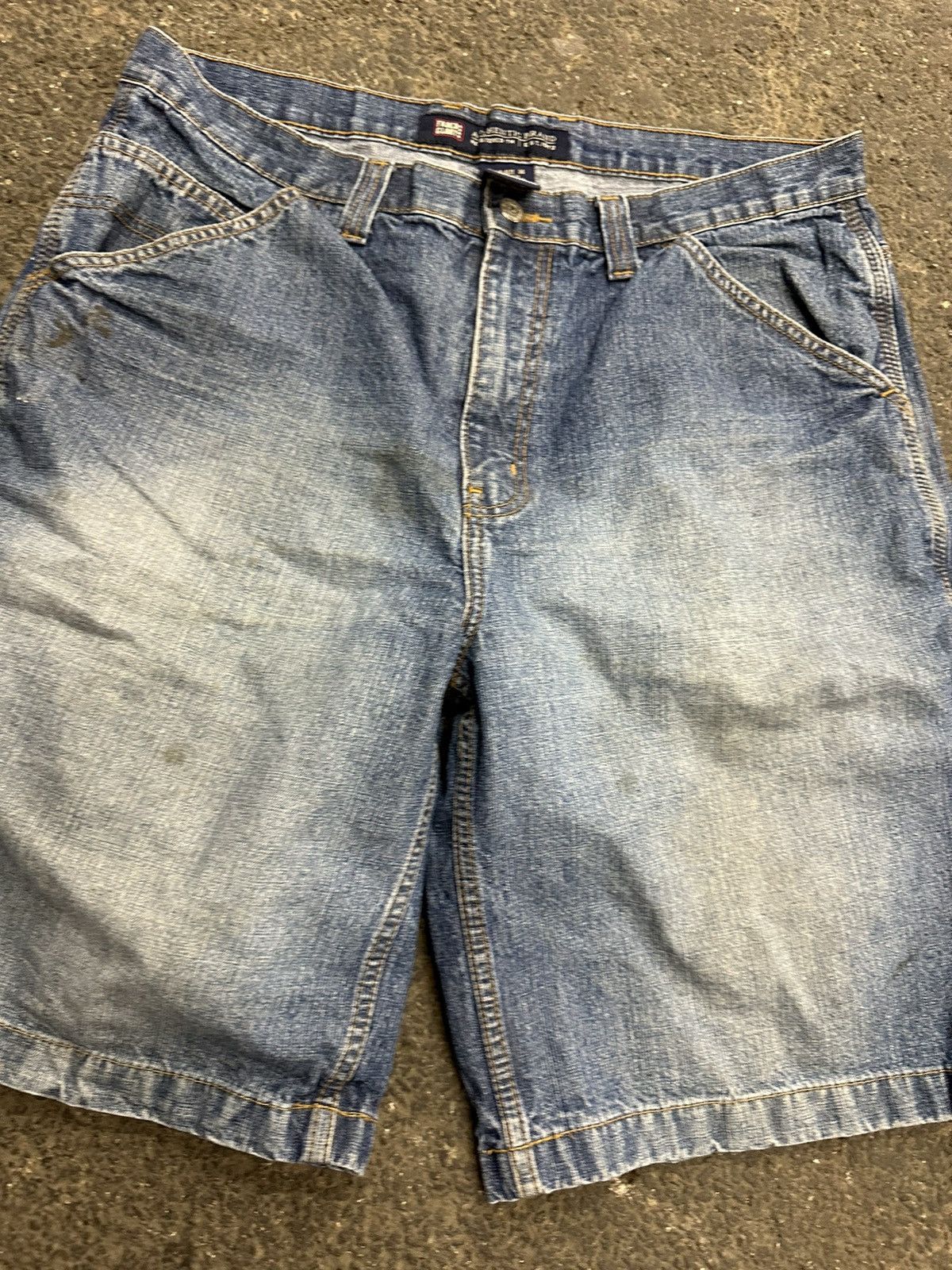 Faded Glory × Vintage Y2K baggy cargo jorts Size US 35 - 8 Thumbnail