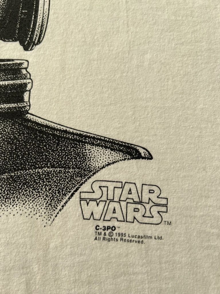 Star Wars Vintage 1995 Star Wars C-3PO Wm. Harrison Movie T-shirt Size US M / EU 48-50 / 2 - 8 Thumbnail