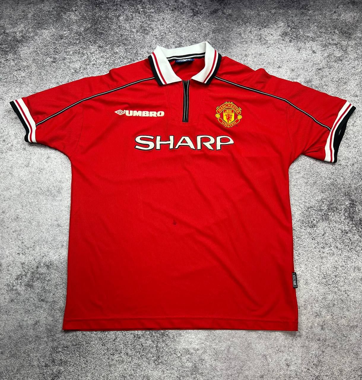 Umbro Vintage Umbro Manchester United 90S Home Jersey Size US XL / EU 56 / 4 - 1 Thumbnail