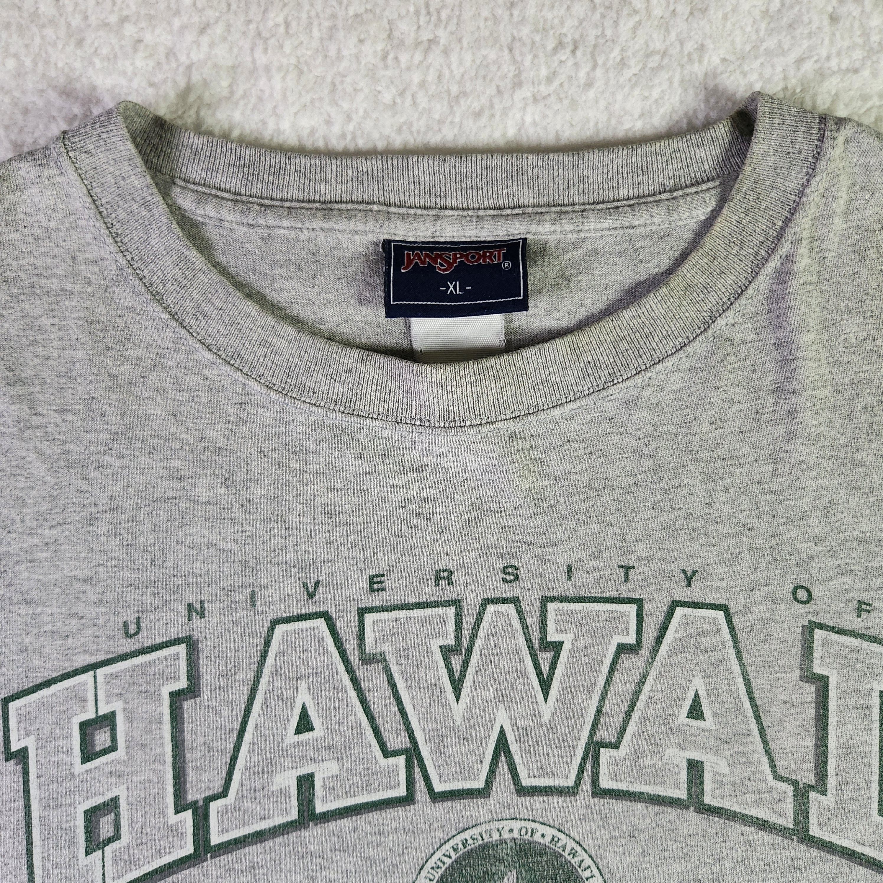 Jansport VINTAGE Hawaii Rainbow Warriors T-shirt XL NCAA Collegiate Size US XL / EU 56 / 4 - 3 Thumbnail