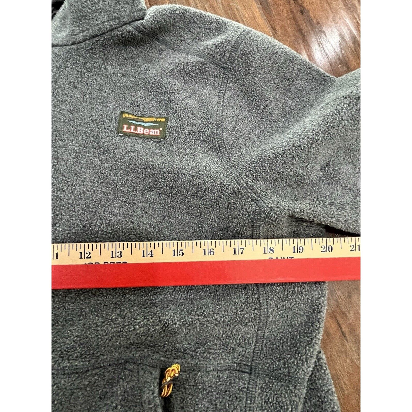 L.L. Bean LL Bean Fleece Jacket Men’s Size M Gray Full Zip Up Pocket Size US M / EU 48-50 / 2 - 5 Thumbnail